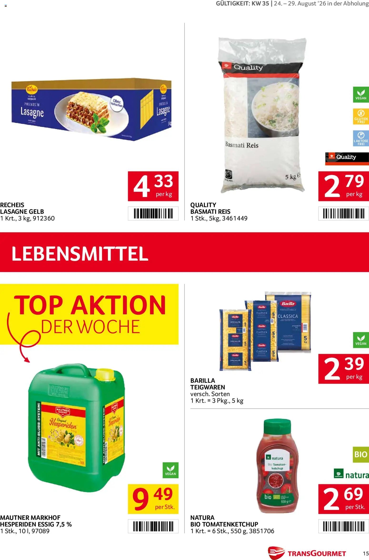 Transgourmet Flugblatt