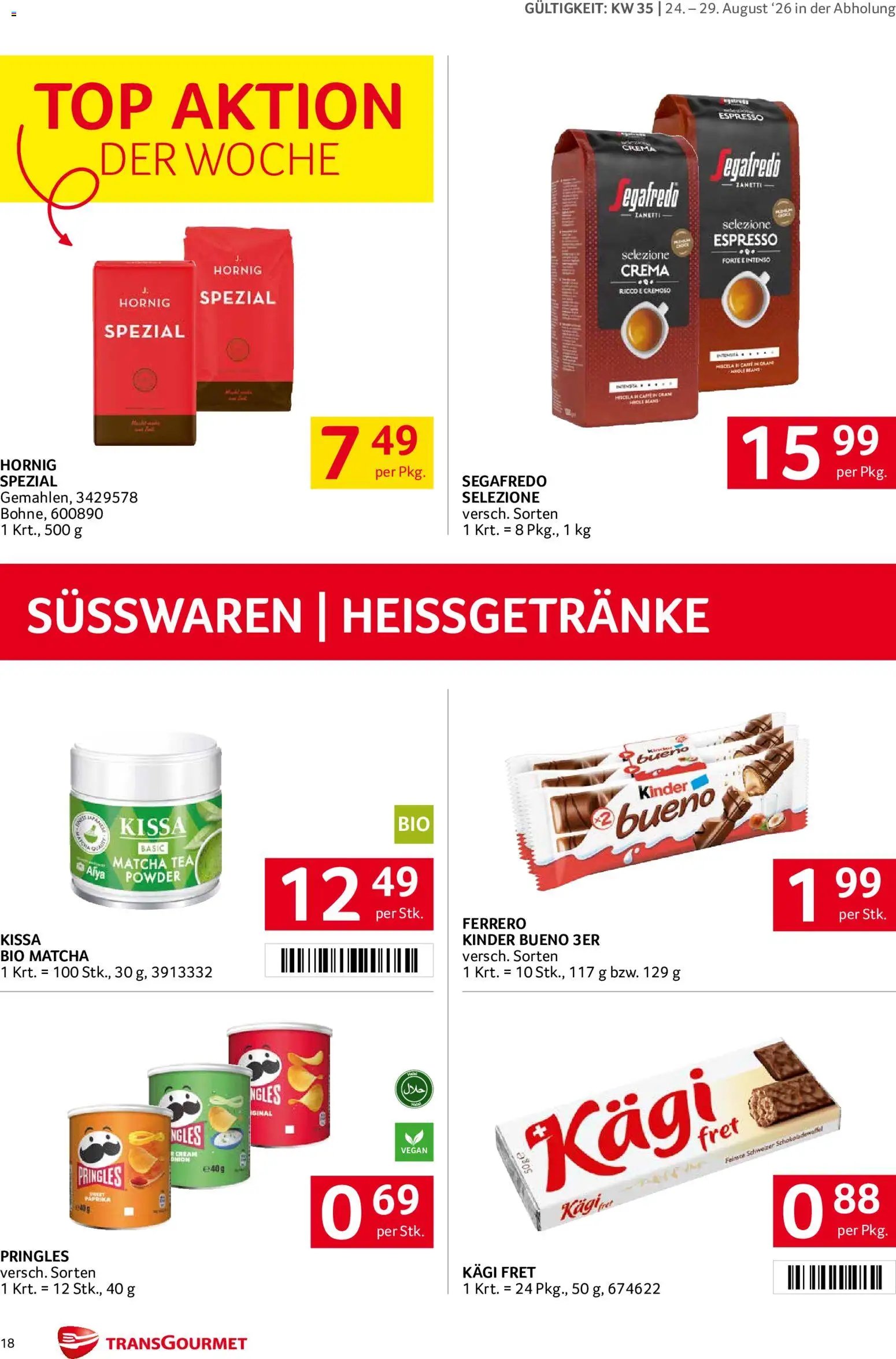 Transgourmet Flugblatt