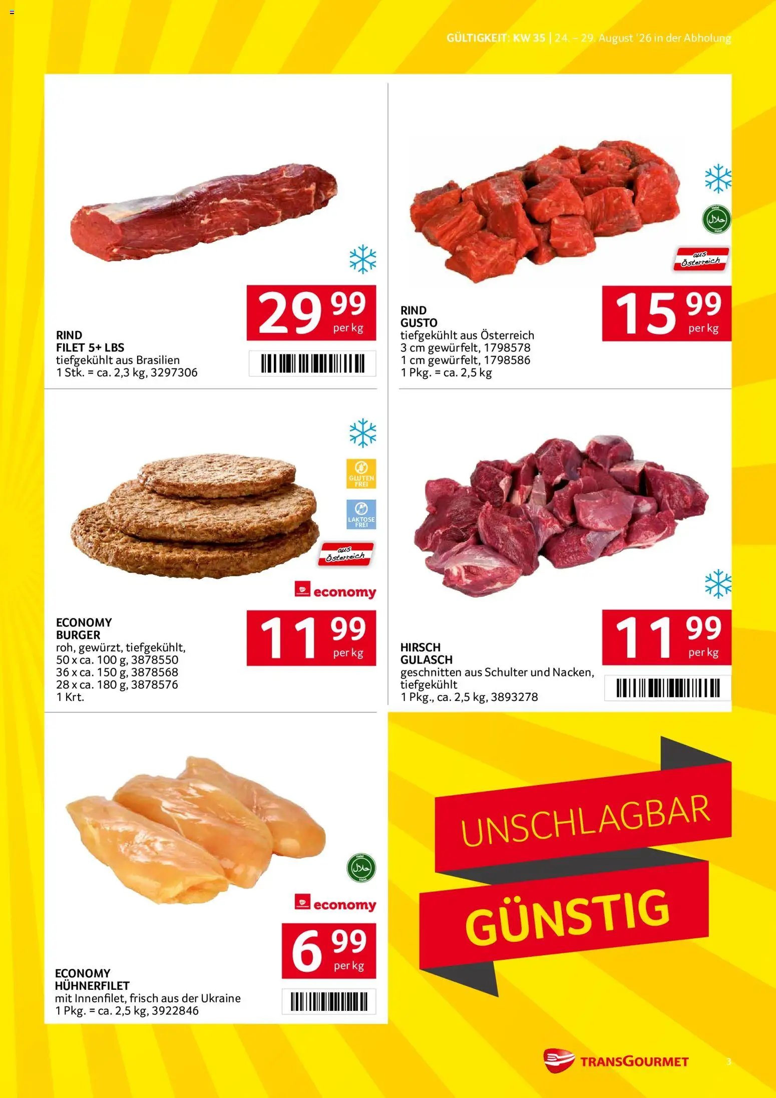 Transgourmet Flugblatt
