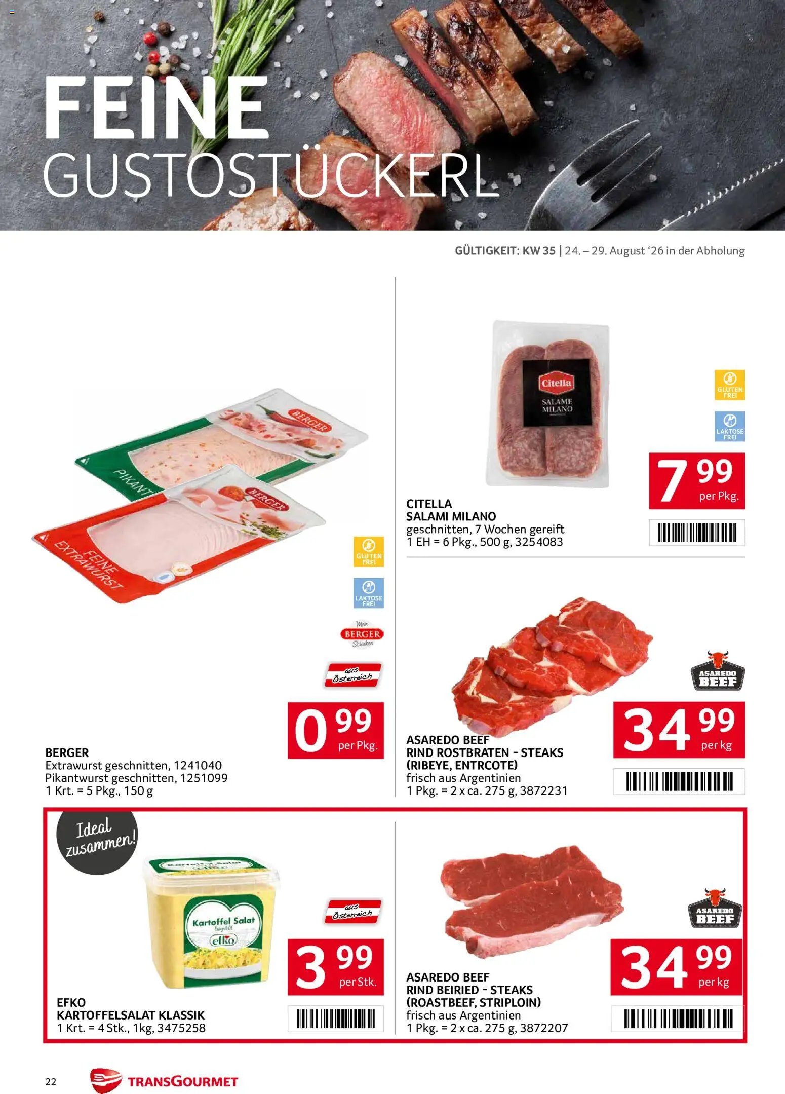 Transgourmet Flugblatt