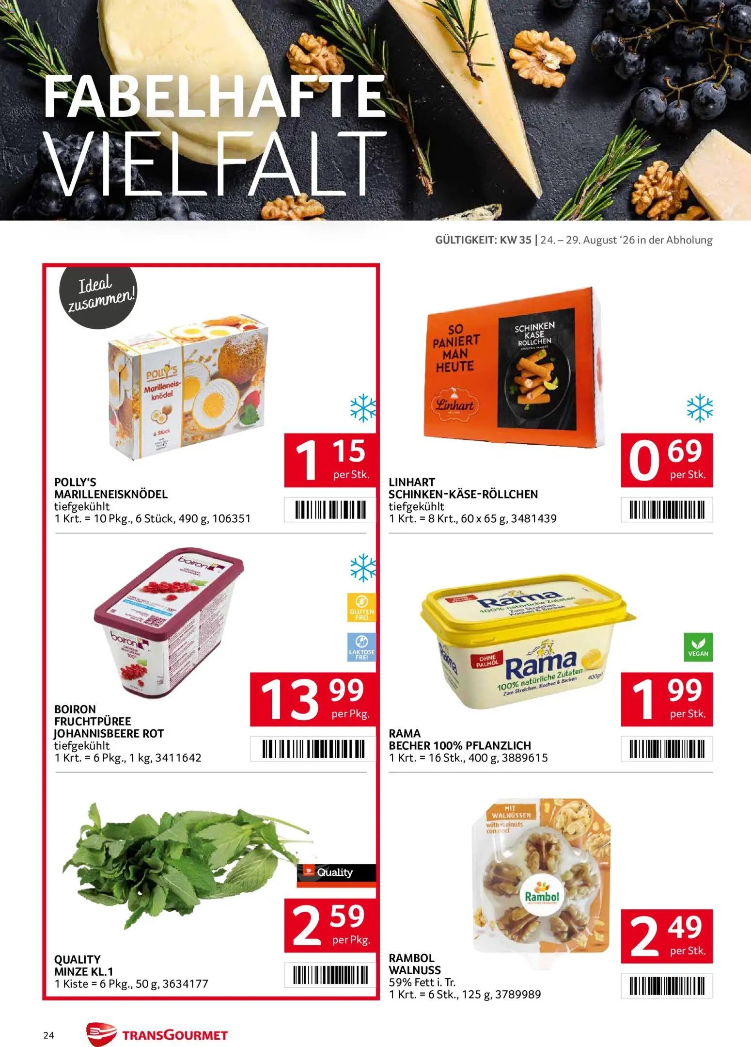 Transgourmet Flugblatt