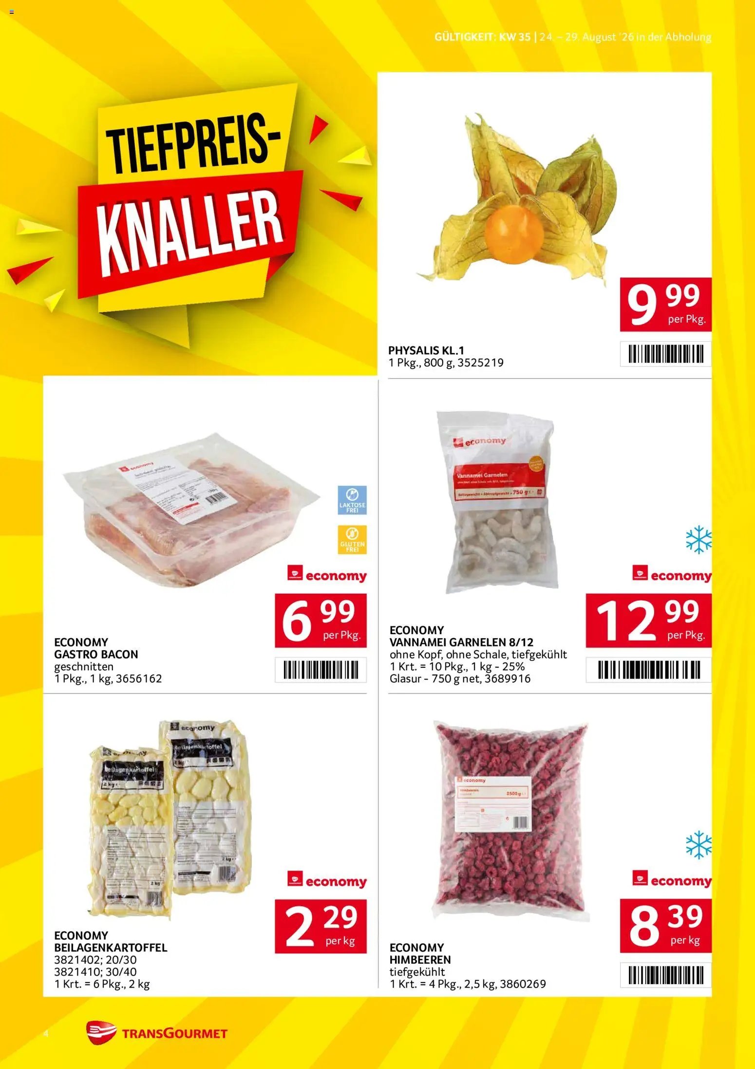 Transgourmet Flugblatt