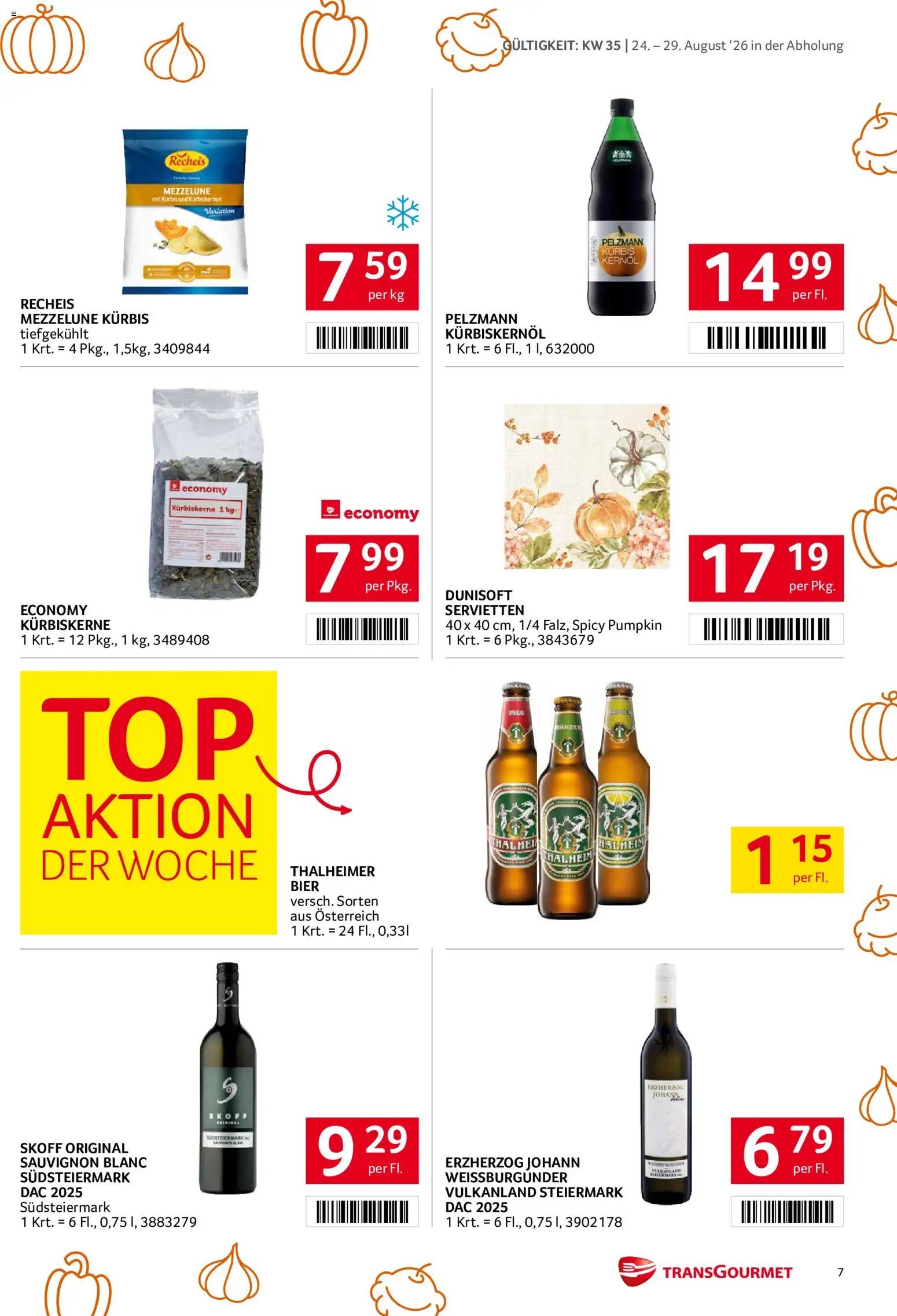 Transgourmet Flugblatt