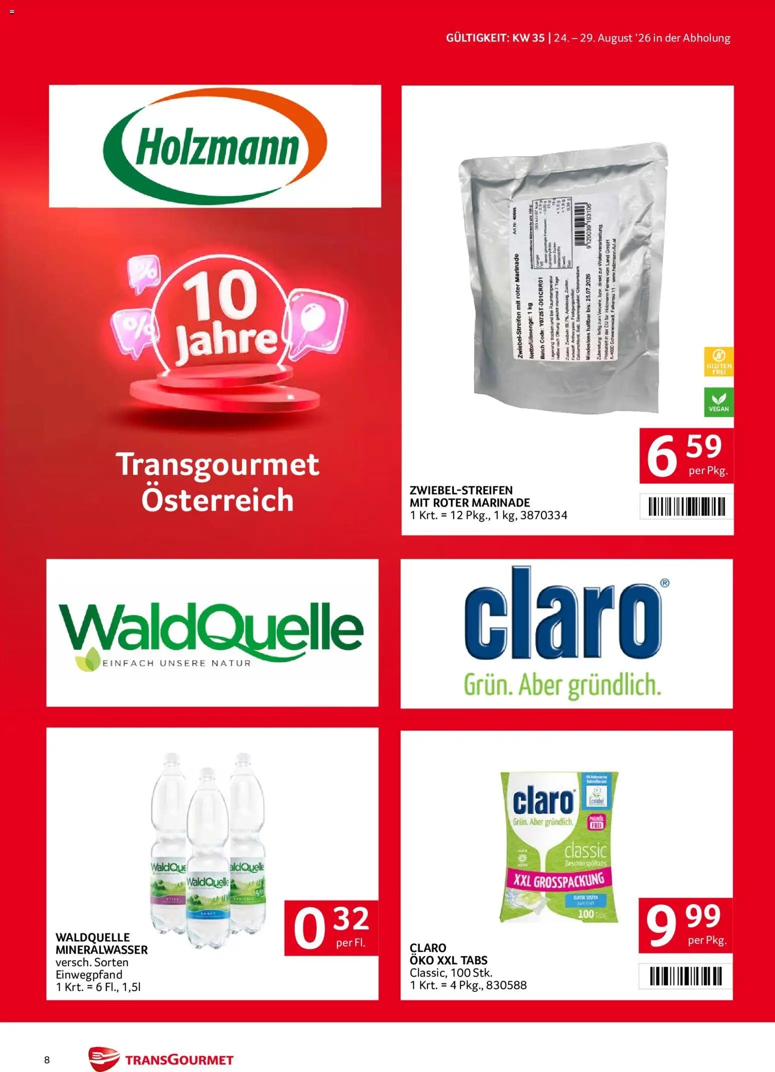 Transgourmet Flugblatt