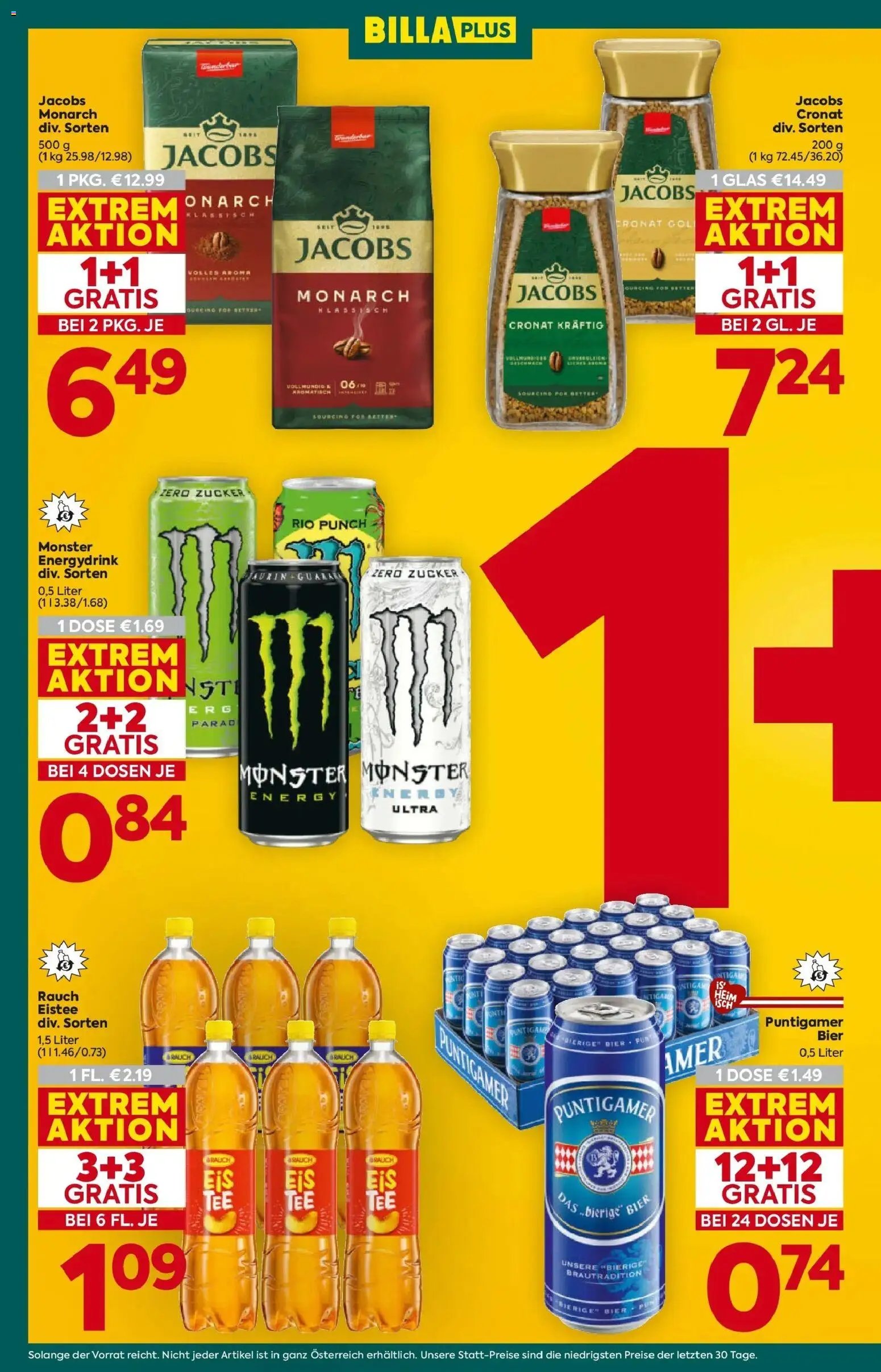 Billa Plus Flugblatt - Oberösterreich