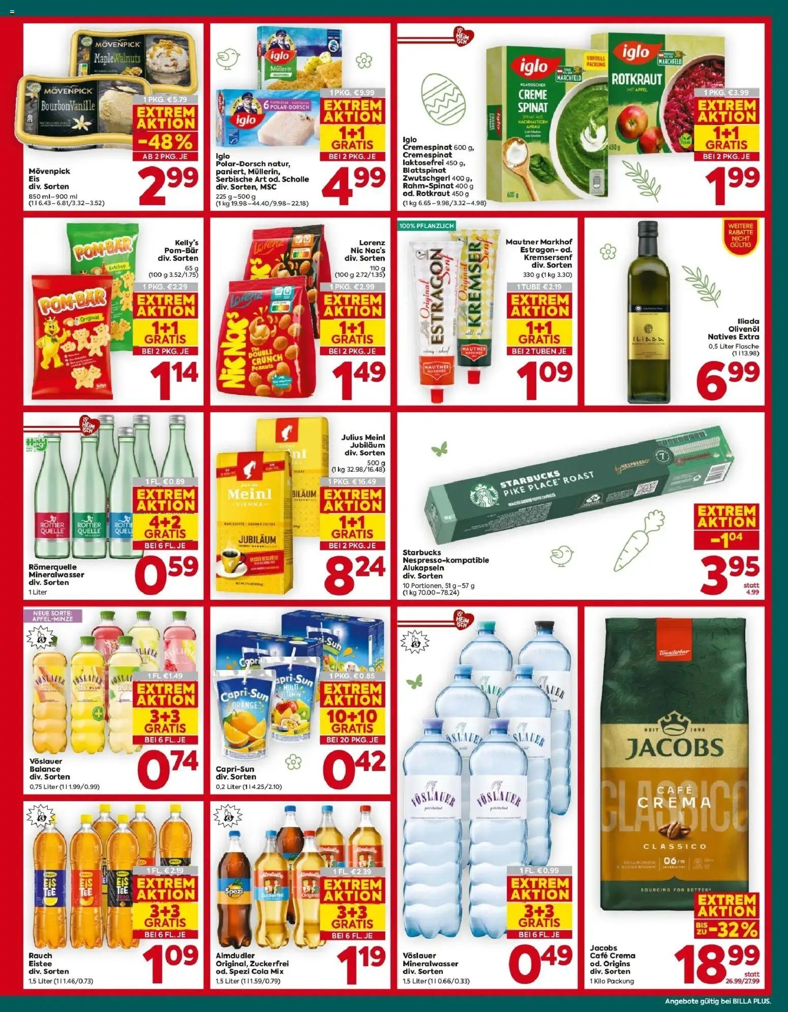 Billa Plus Flugblatt - Oberösterreich