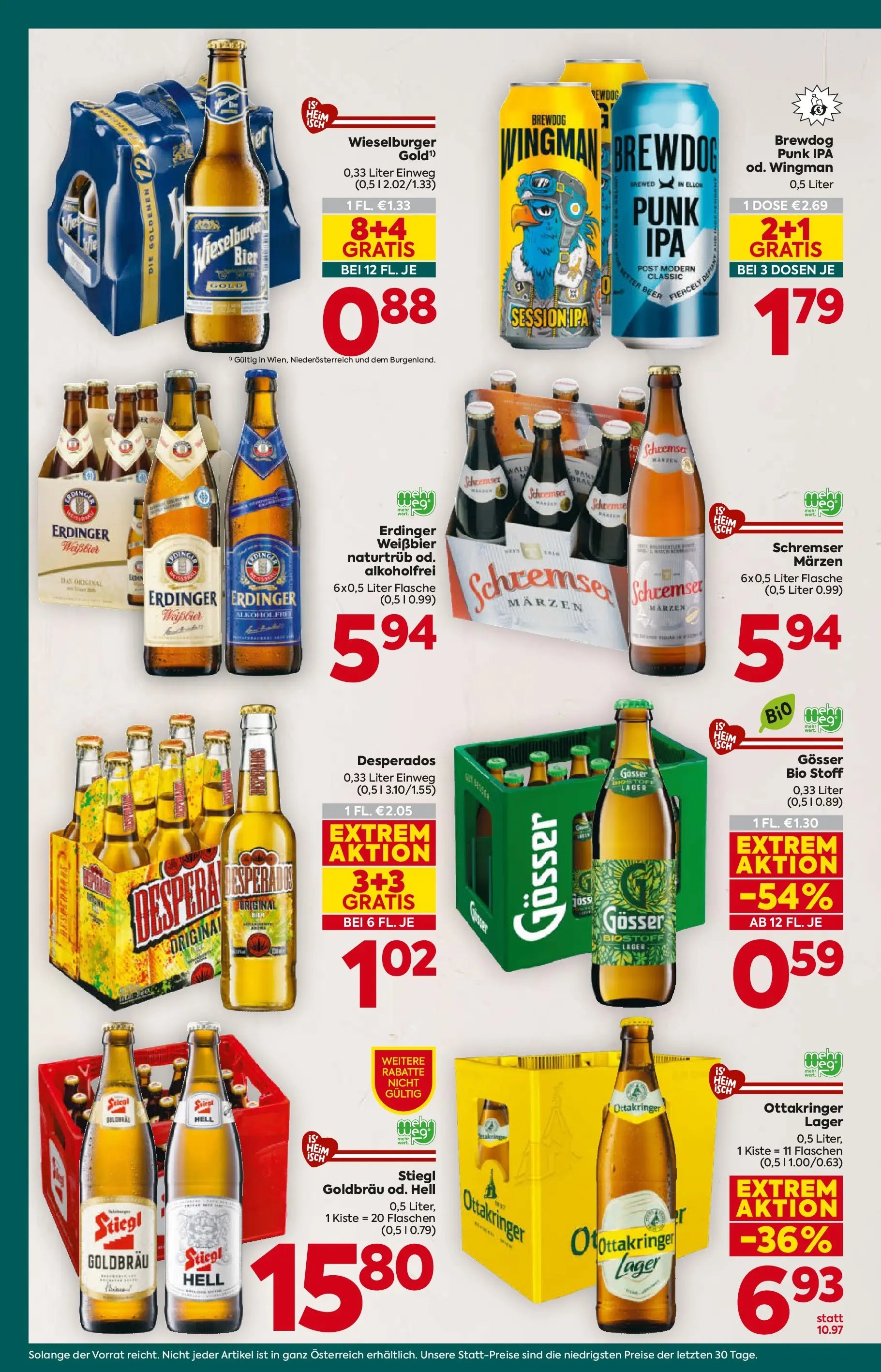 Billa Plus Flugblatt - Niederösterreich