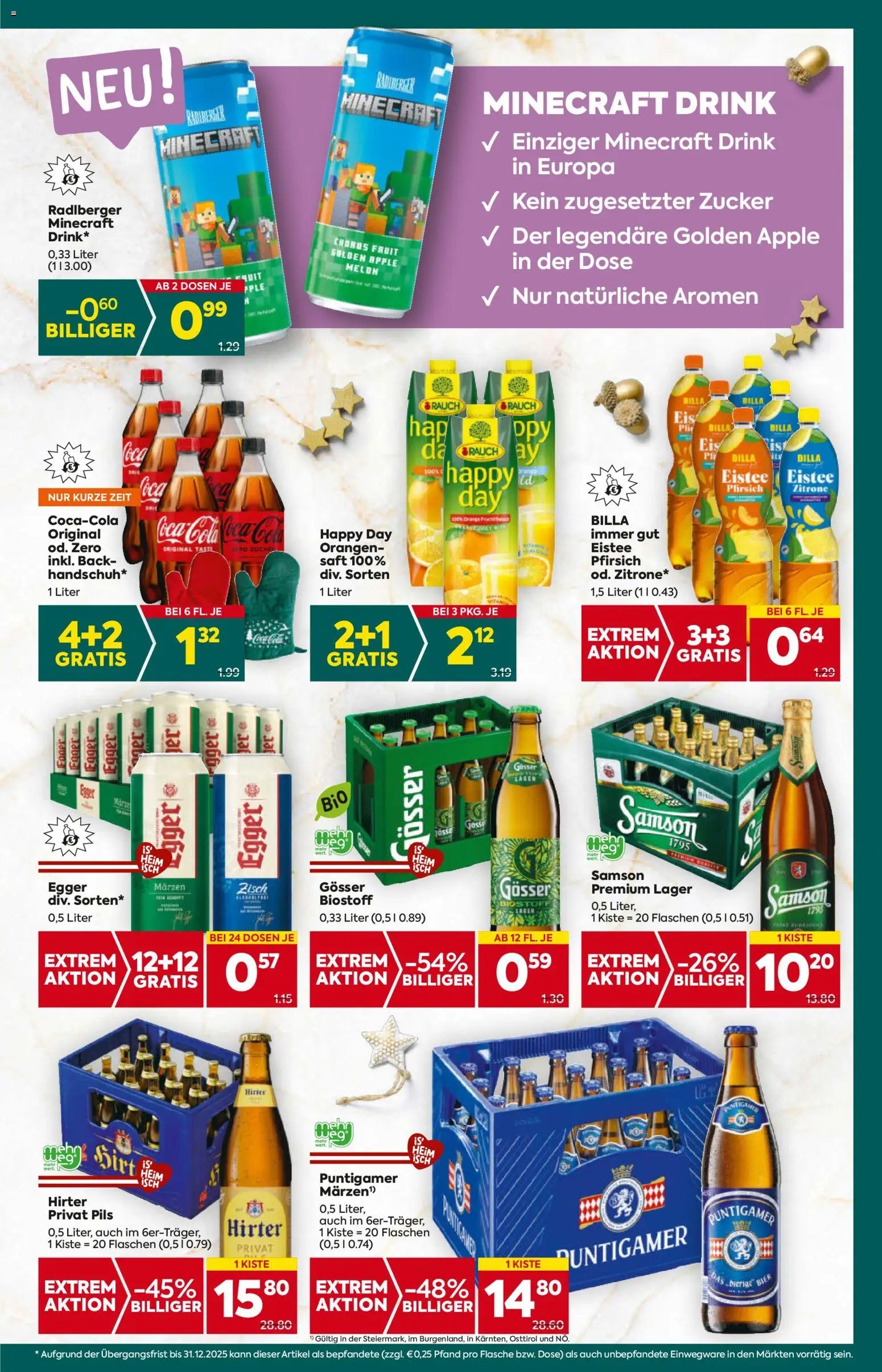 Billa Plus Flugblatt - Niederösterreich