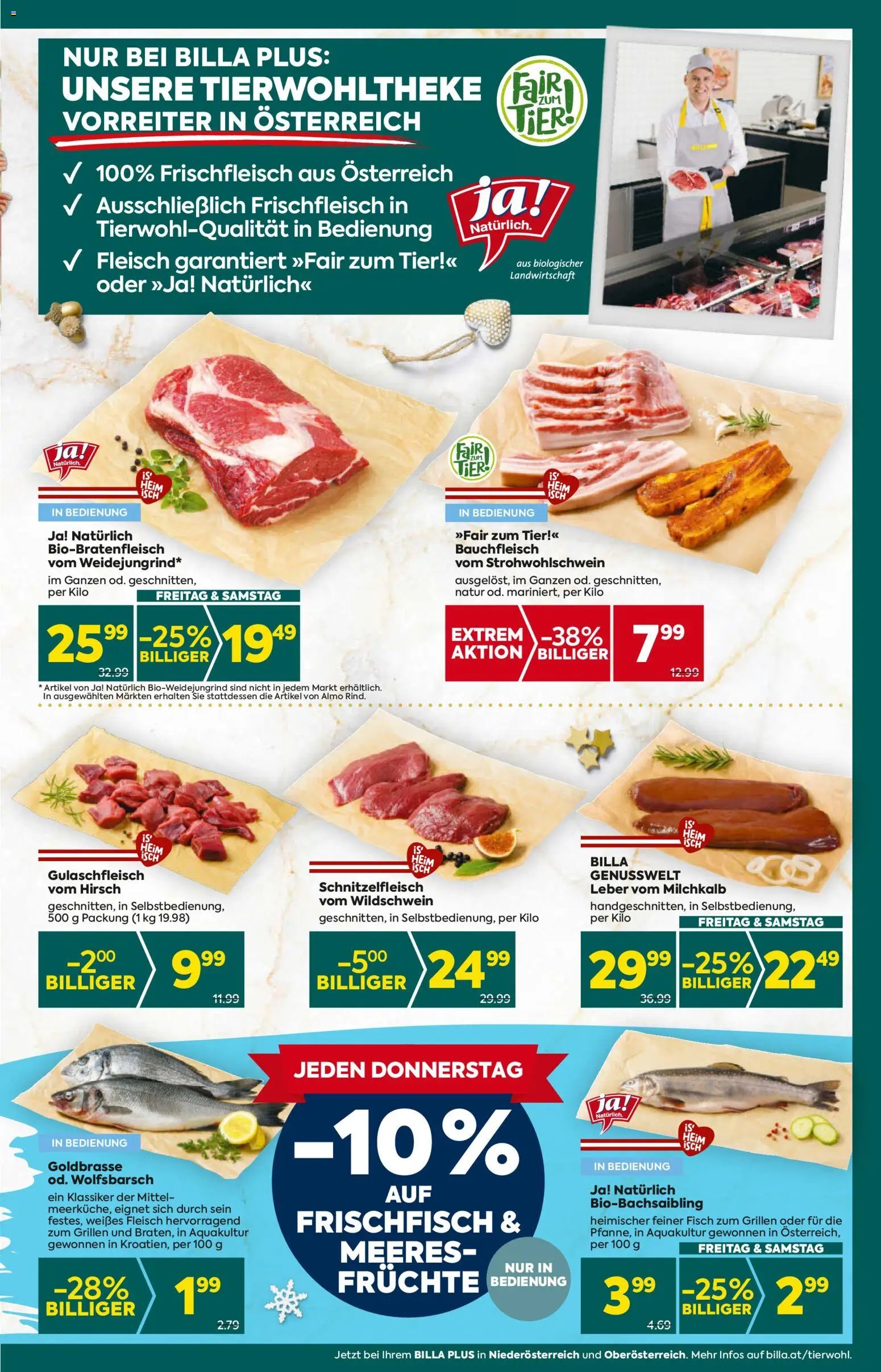 Billa Plus Flugblatt - Niederösterreich