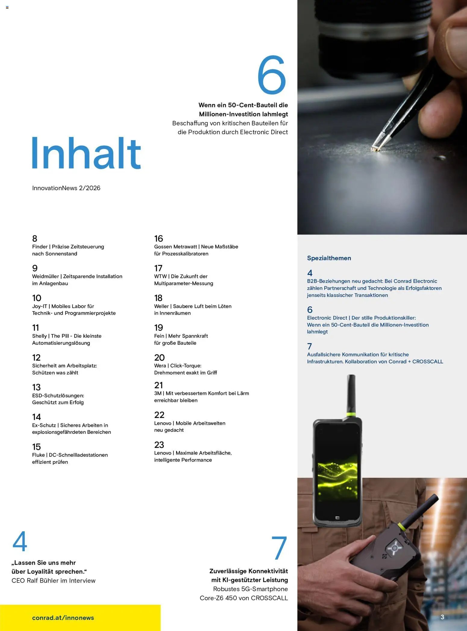 Conrad - Innovation News