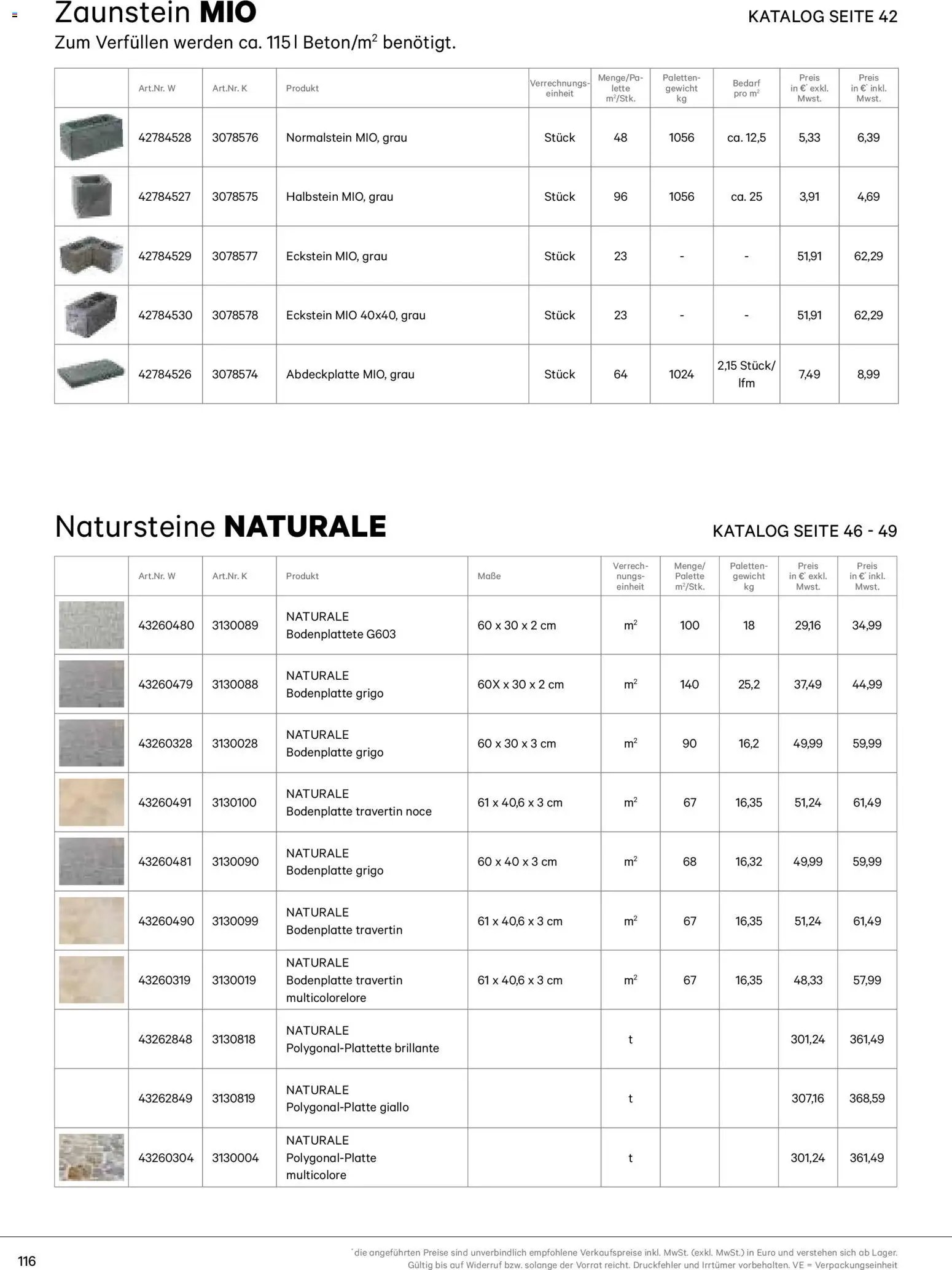 Lagerhaus  Casafino Katalog 2026