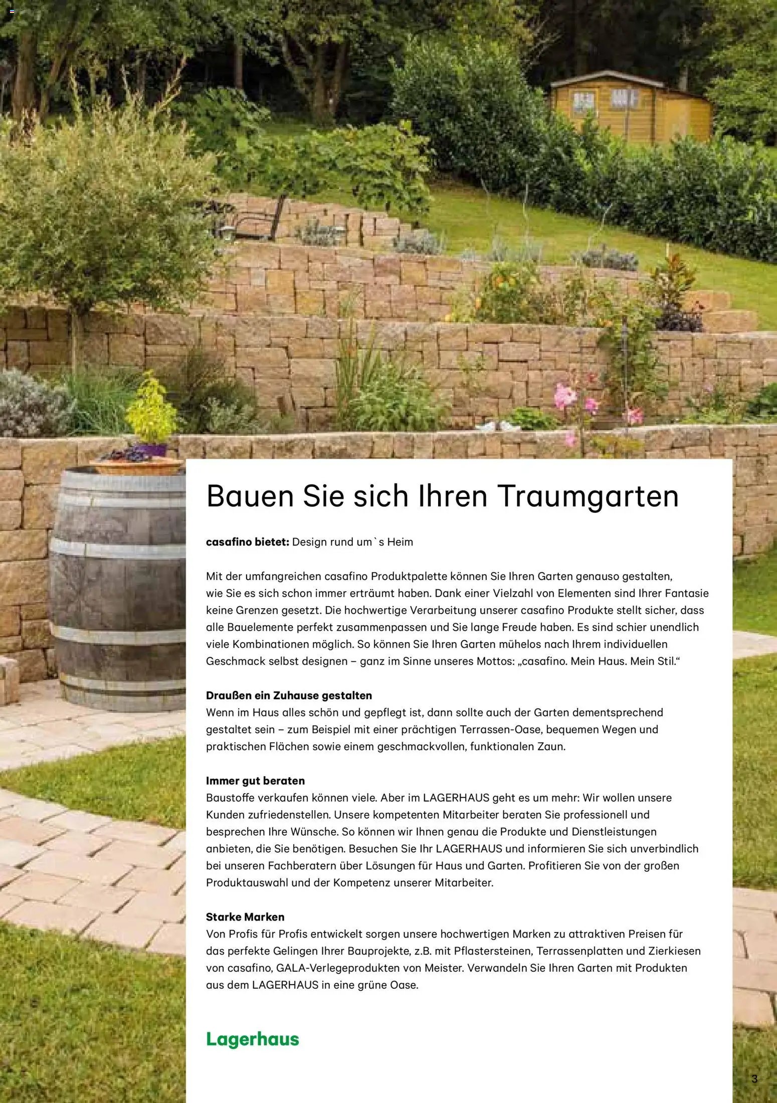 Lagerhaus  Casafino Katalog 2026