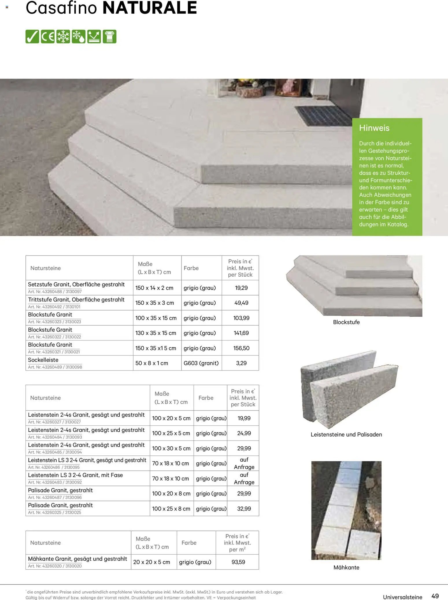 Lagerhaus  Casafino Katalog 2026