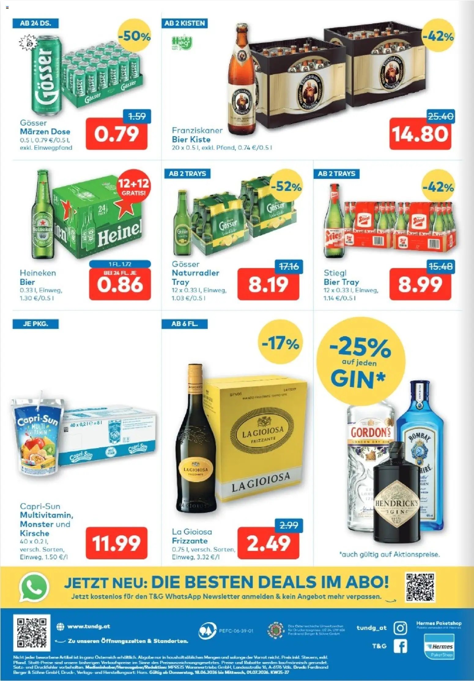 T&G Flugblatt