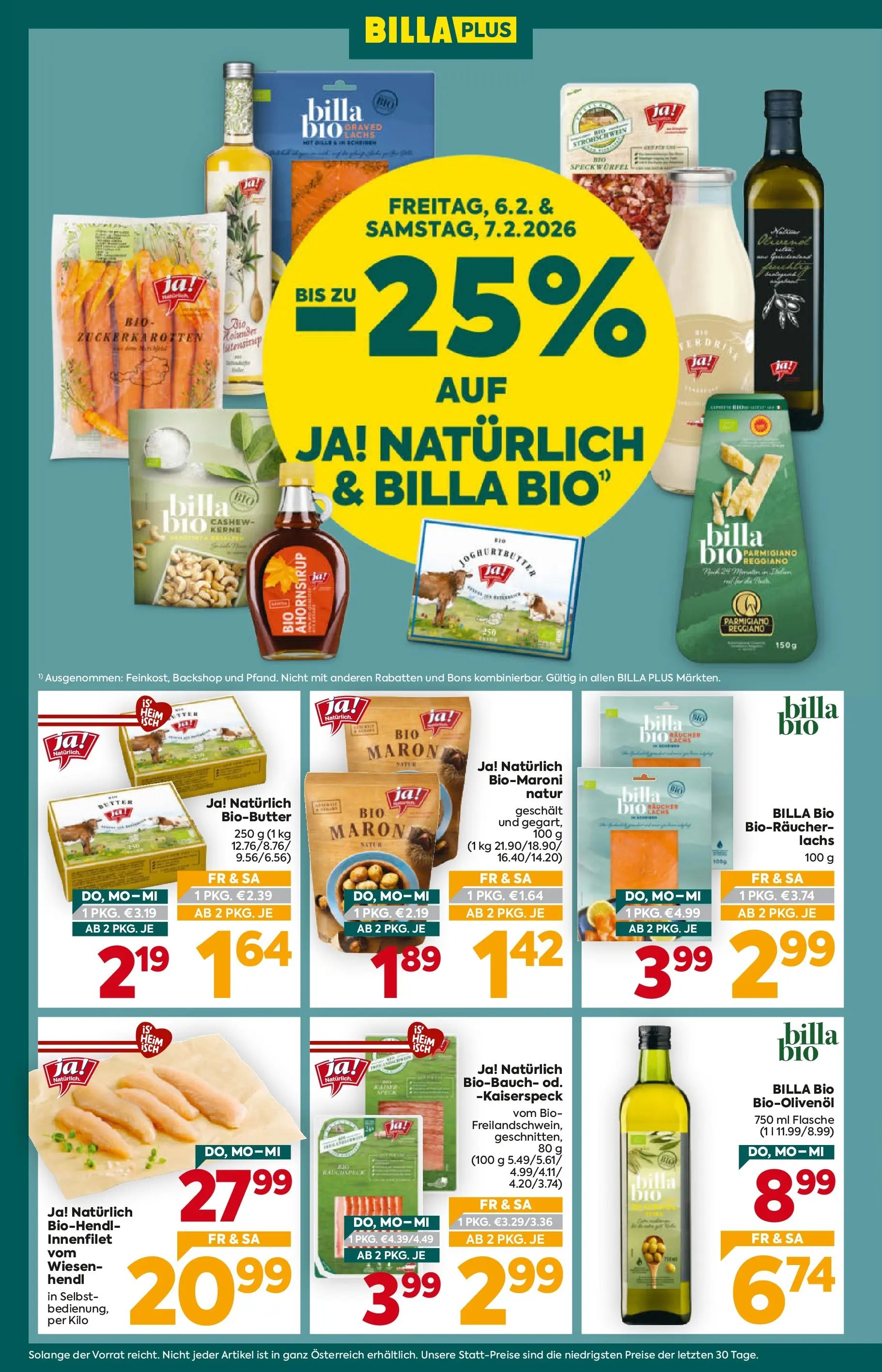 Billa Plus Flugblatt - Südburgenland