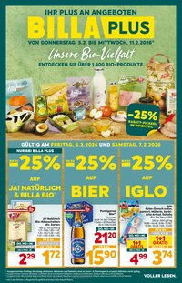 Billa Plus Flugblatt - Südburgenland