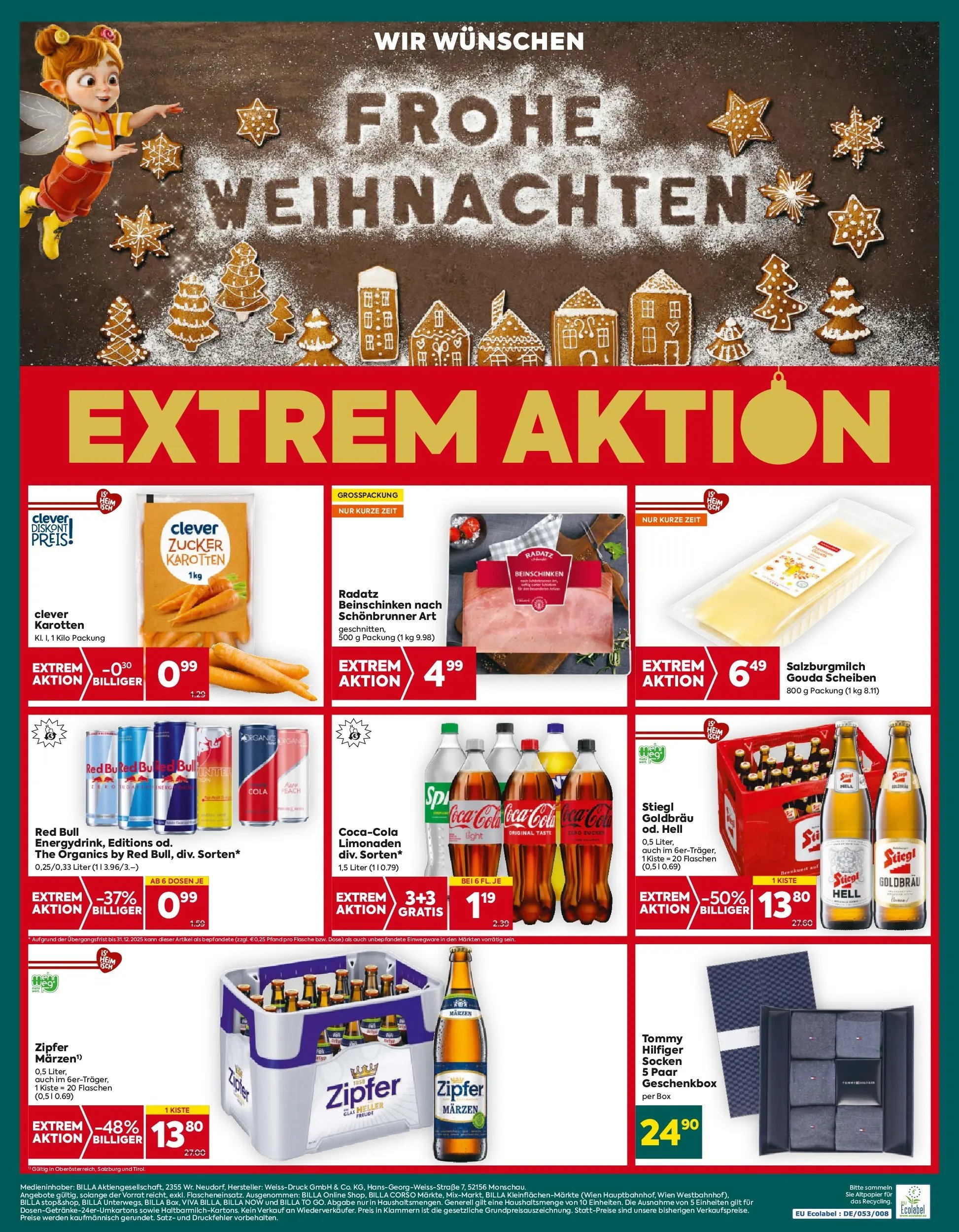 Billa Plus Flugblatt - Oberösterreich