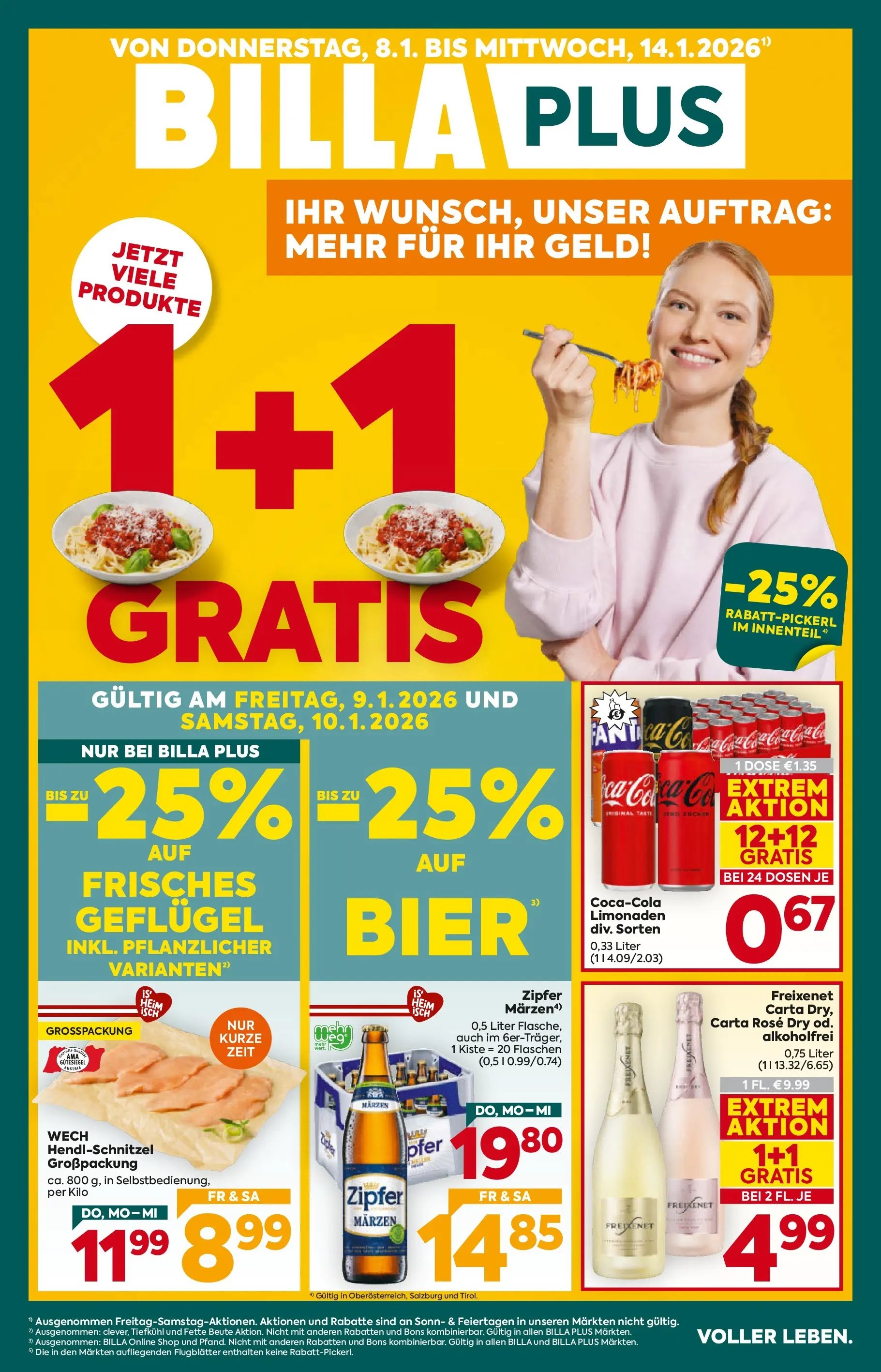 Billa Plus - BILLA PLUS: Flugblatt Oberösterreich