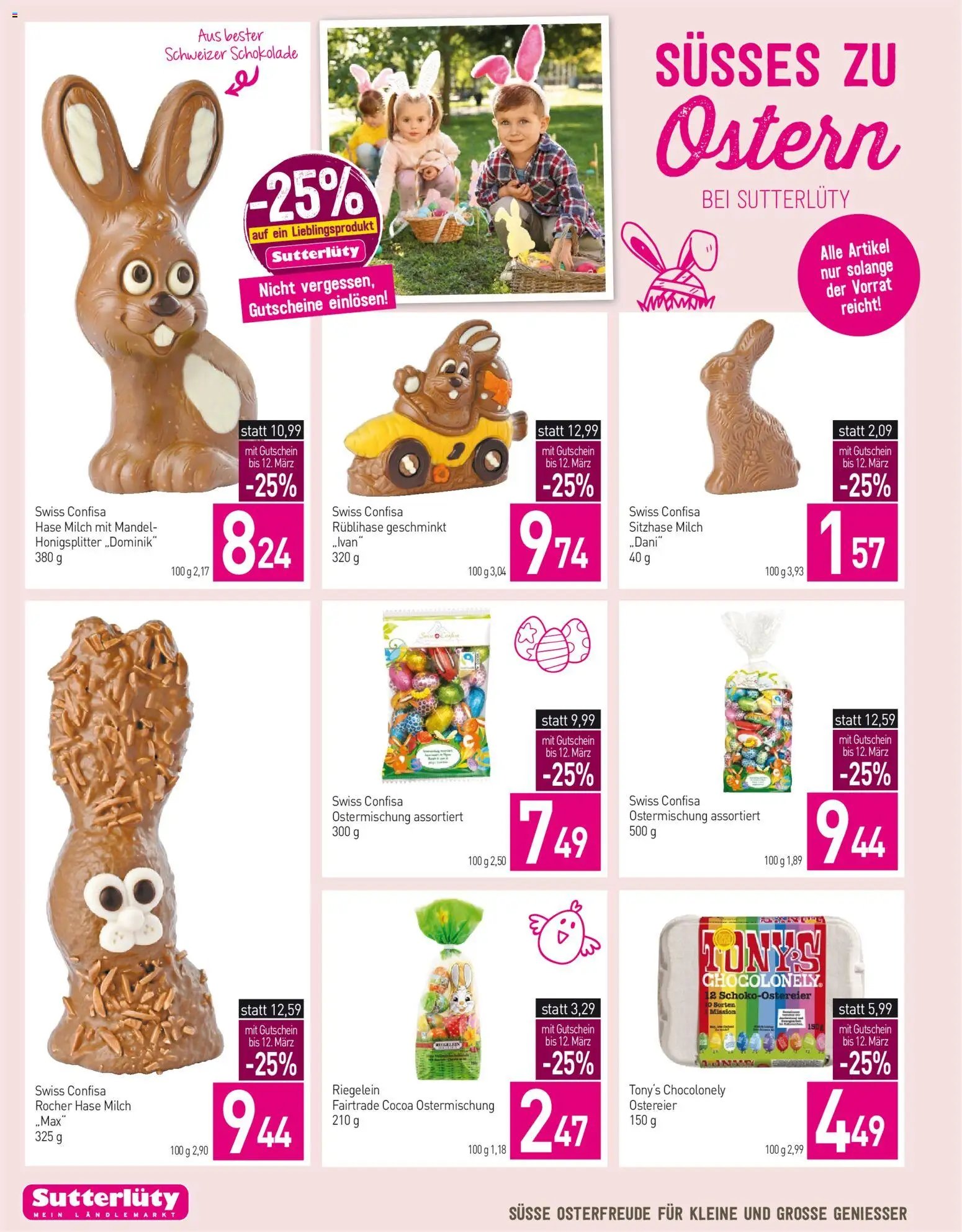 Sutterlüty Flugblatt