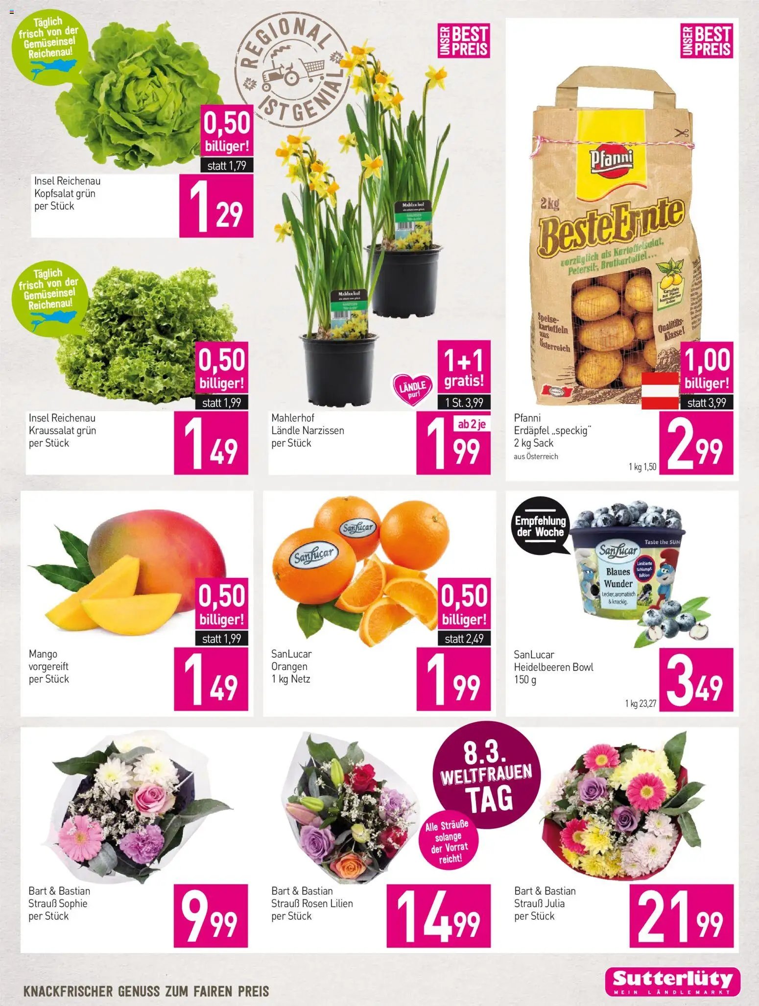 Sutterlüty Flugblatt