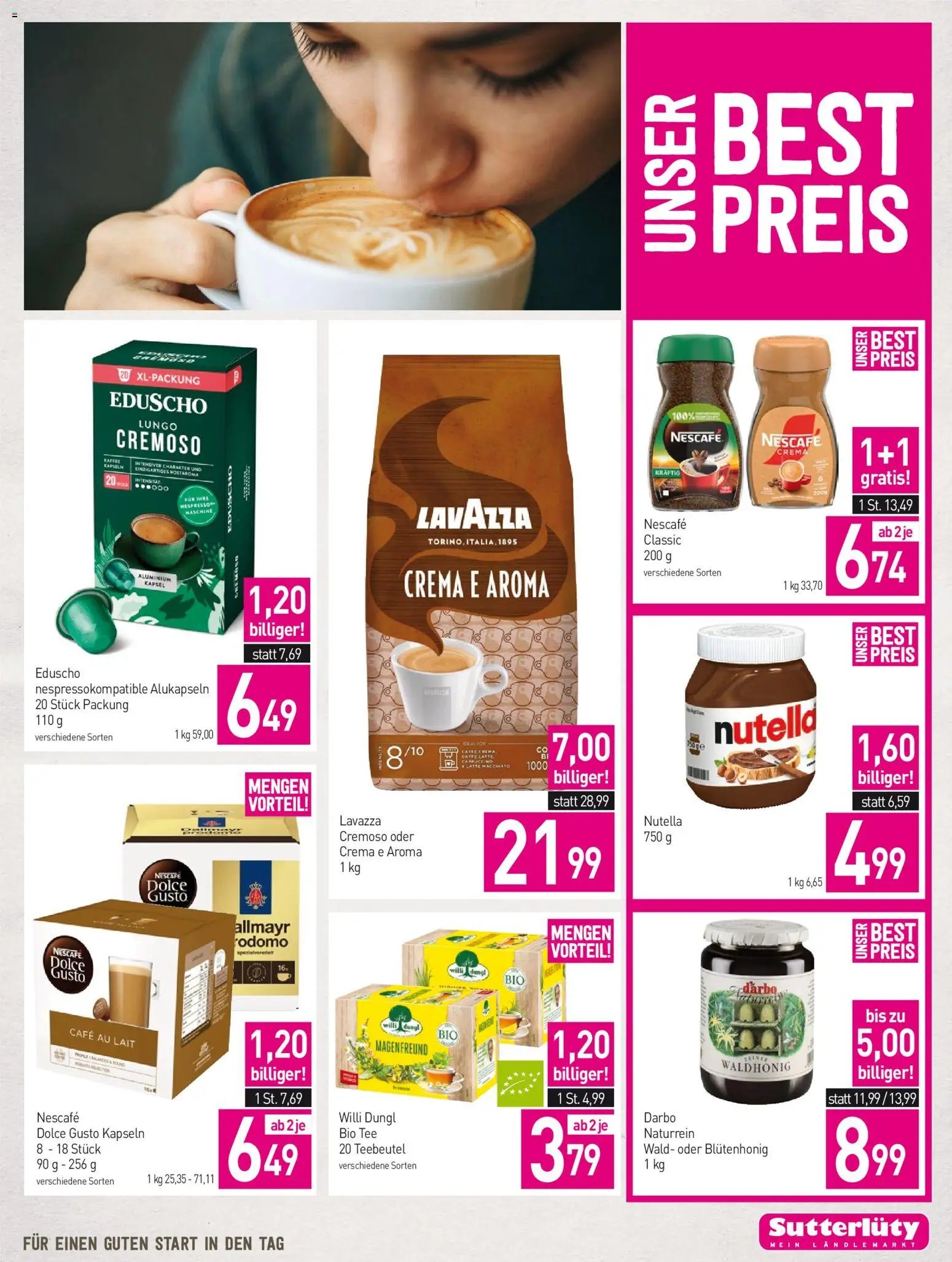 Sutterlüty Flugblatt