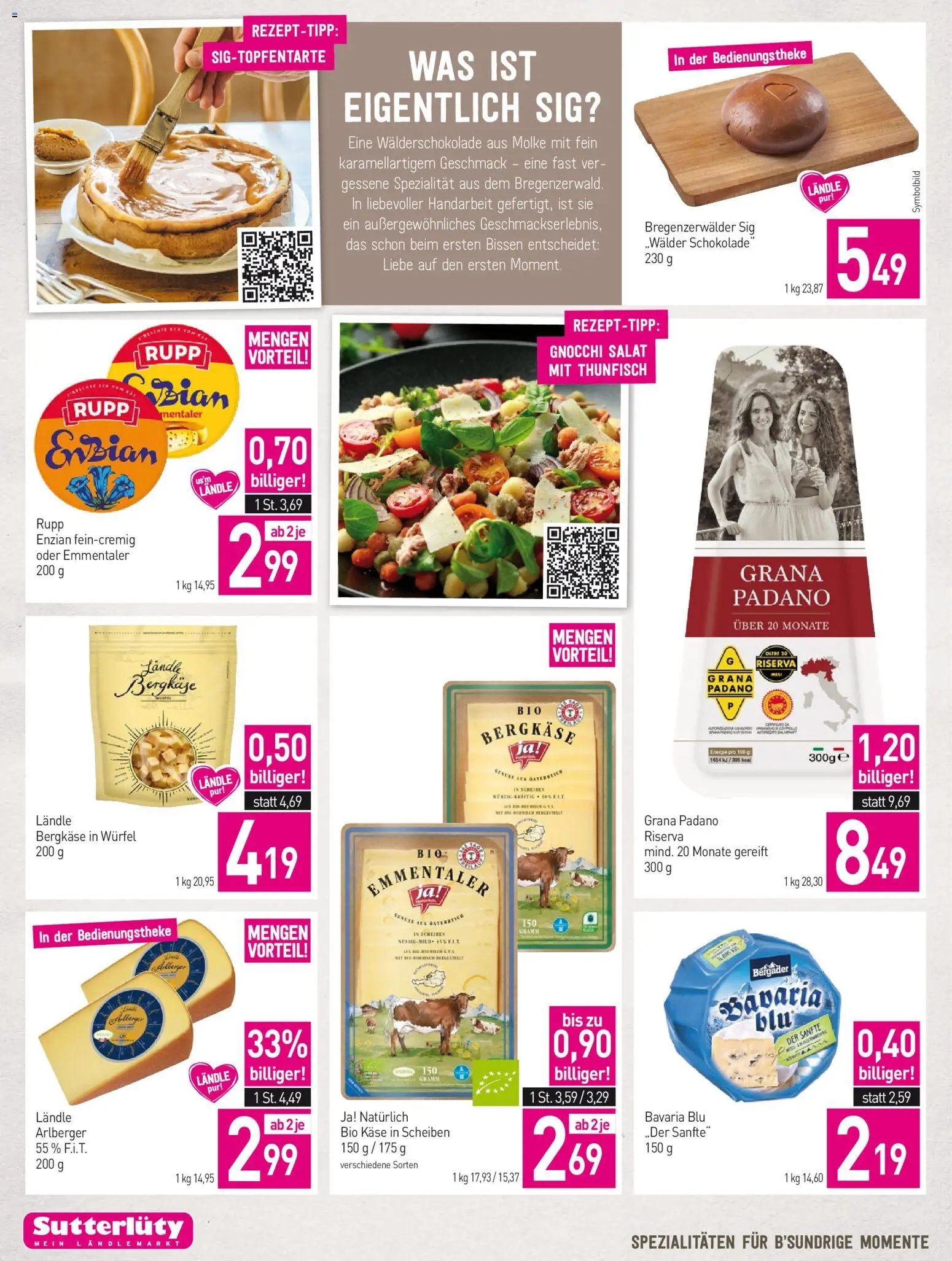 Sutterlüty Flugblatt