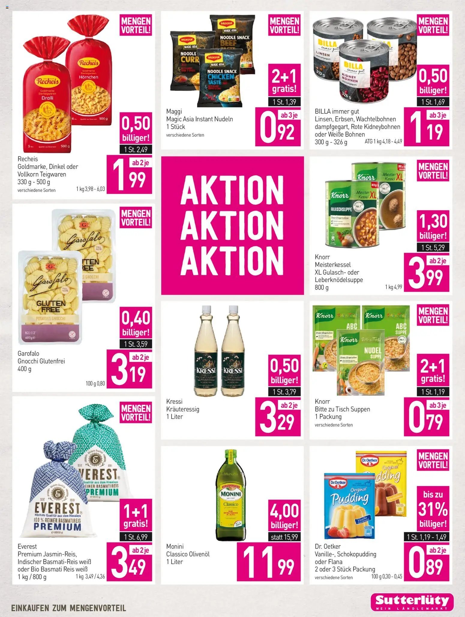 Sutterlüty Flugblatt