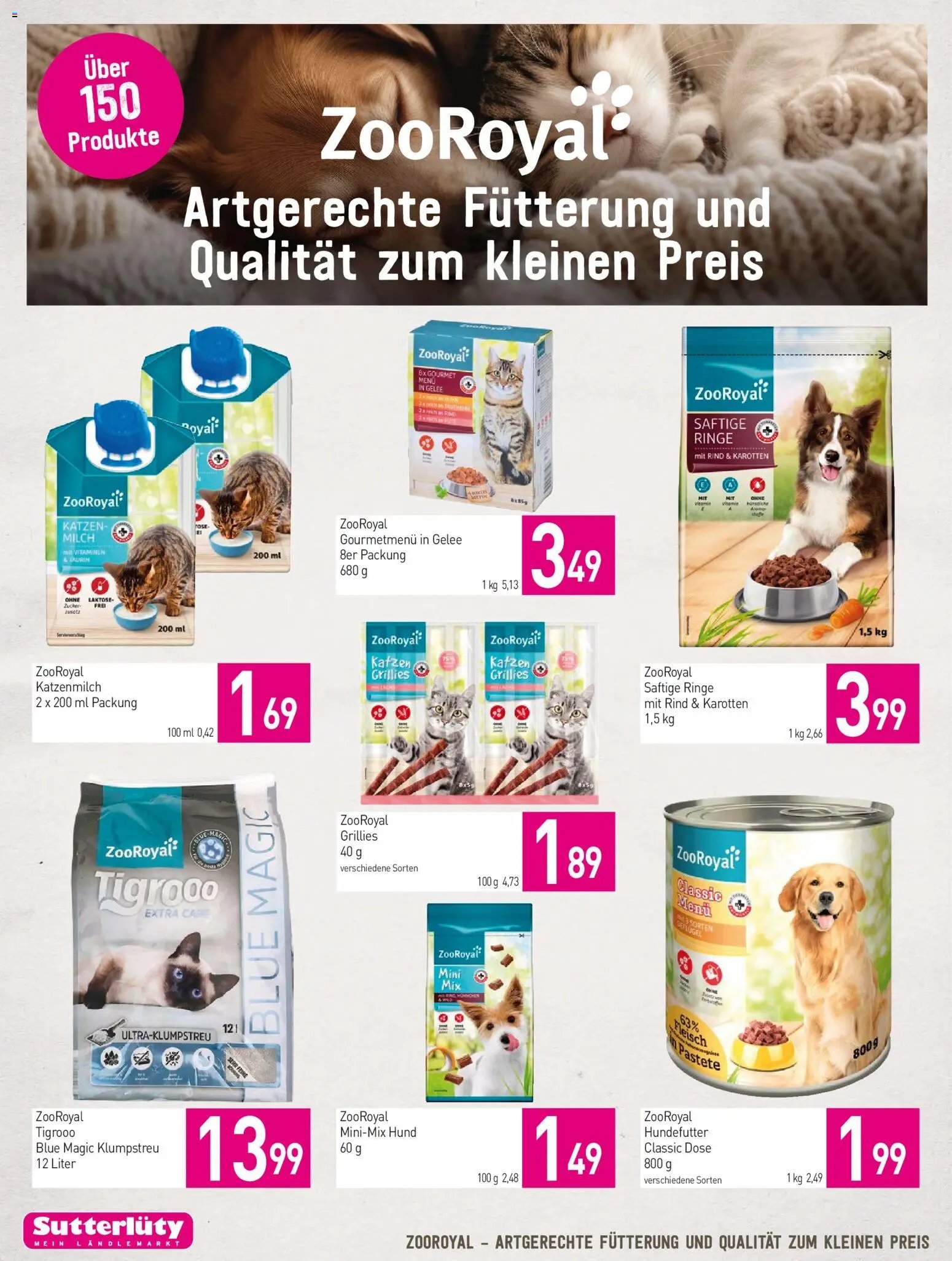 Sutterlüty Flugblatt