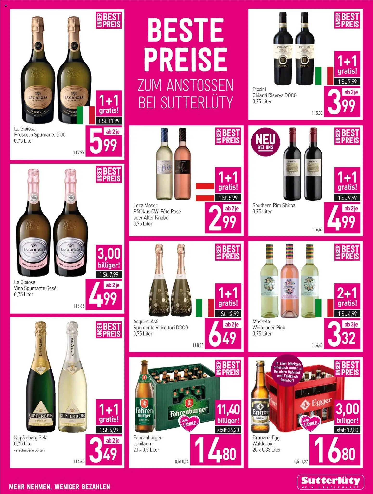 Sutterlüty Flugblatt