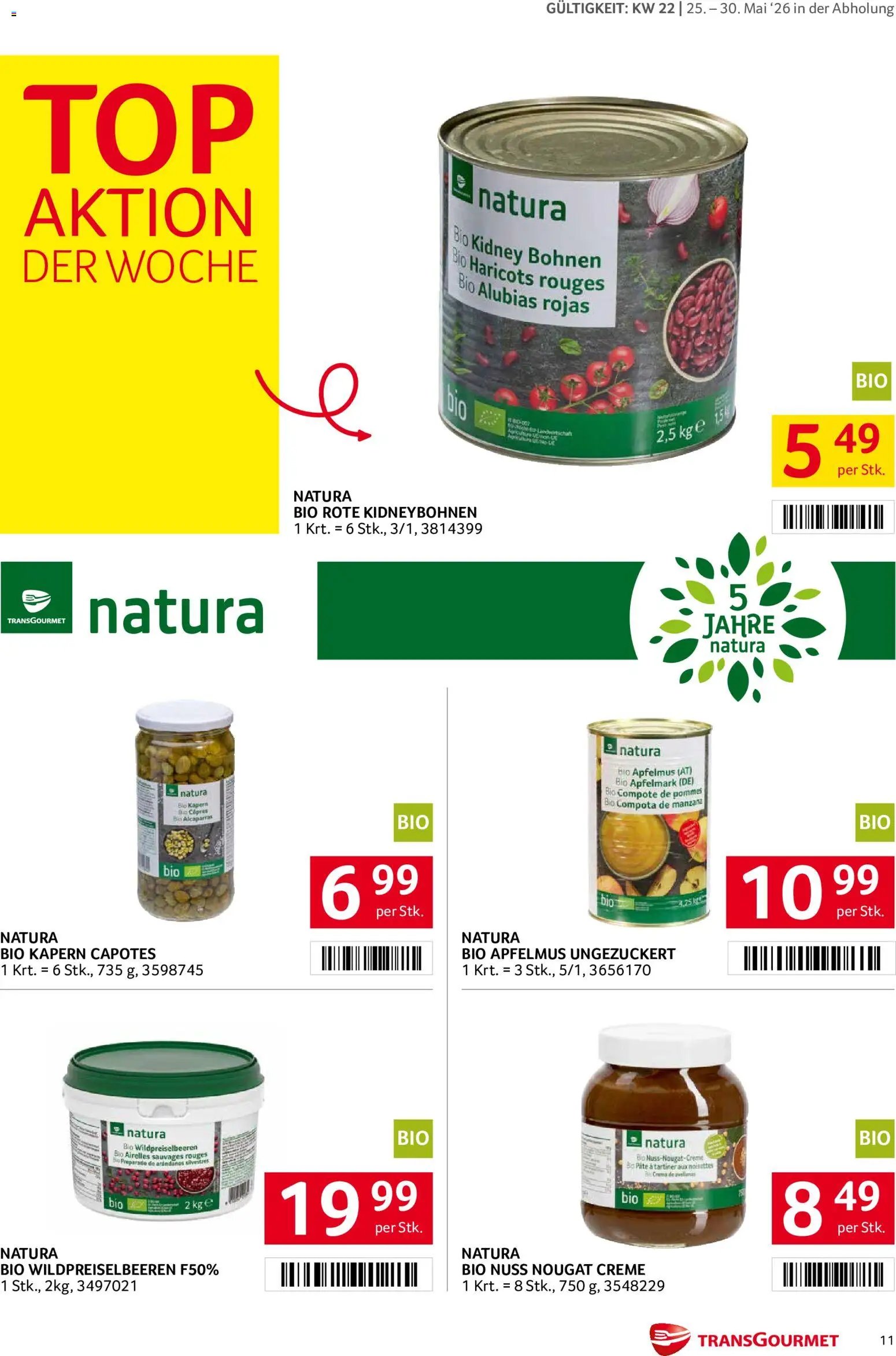 Transgourmet Flugblatt