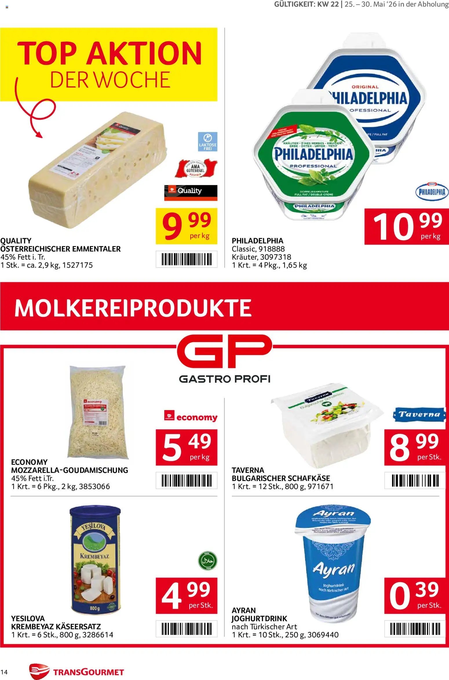 Transgourmet Flugblatt