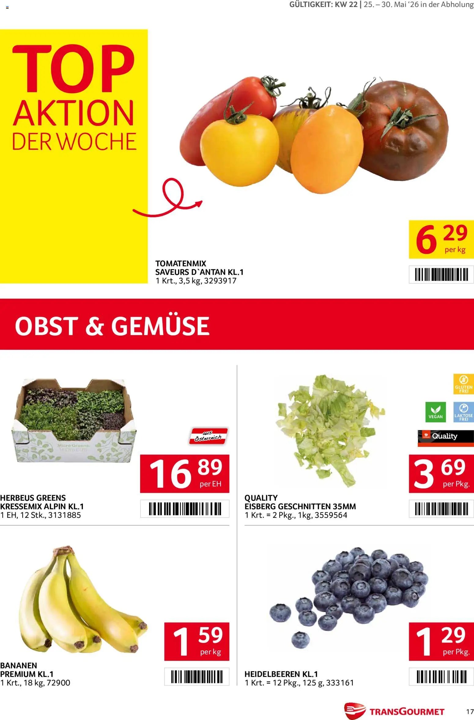 Transgourmet Flugblatt