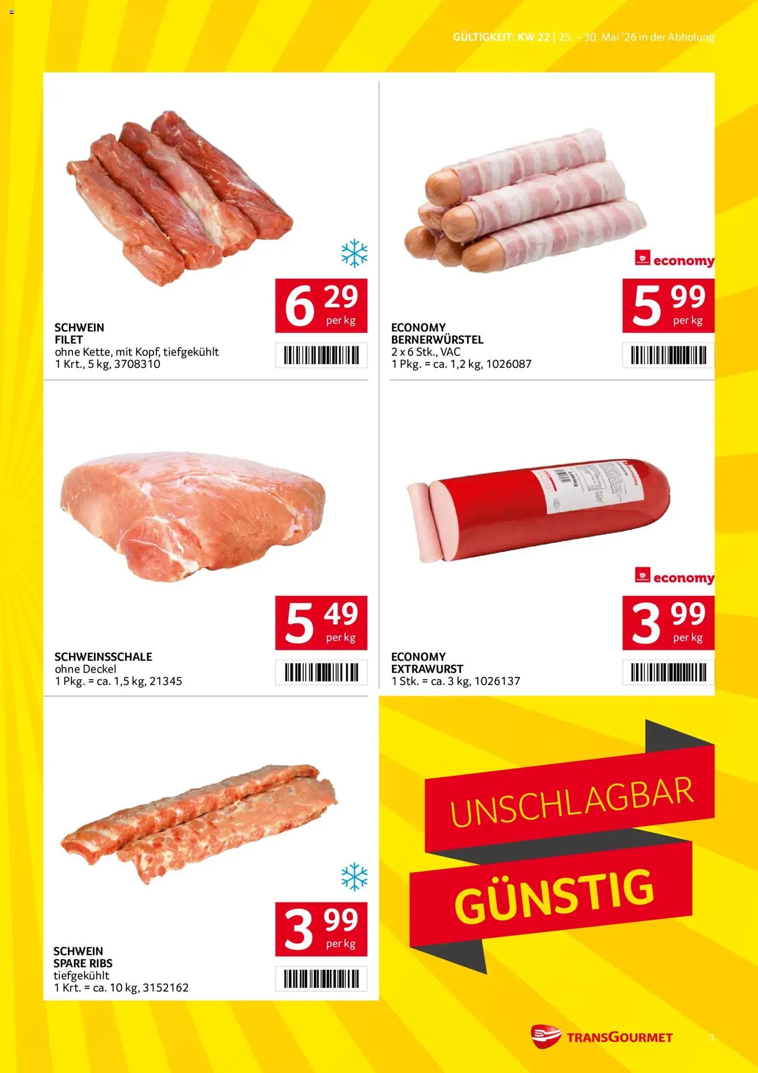 Transgourmet Flugblatt