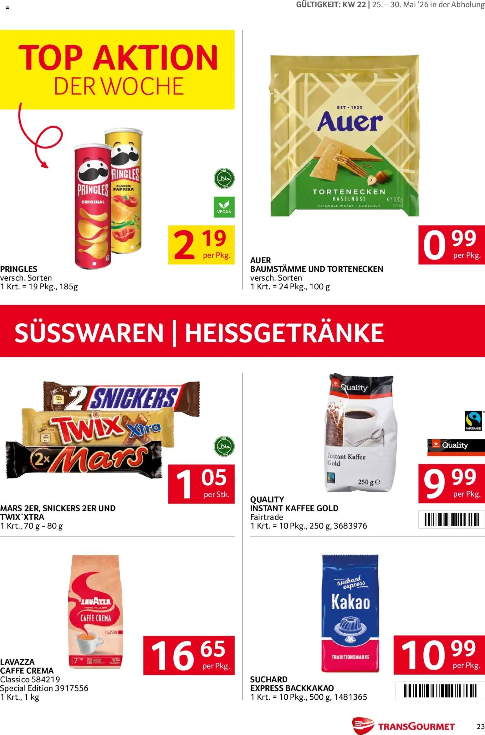 Transgourmet Flugblatt