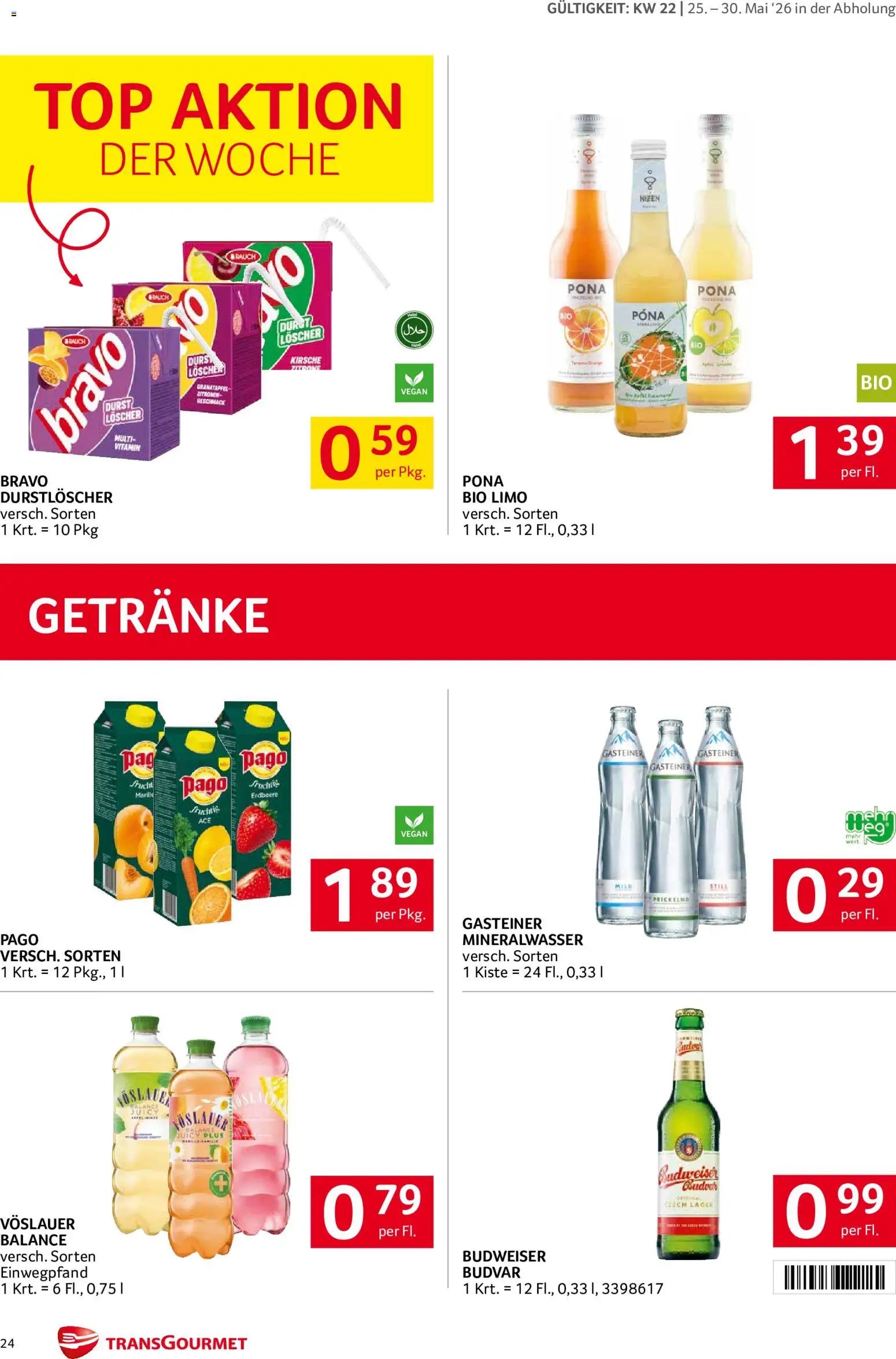 Transgourmet Flugblatt