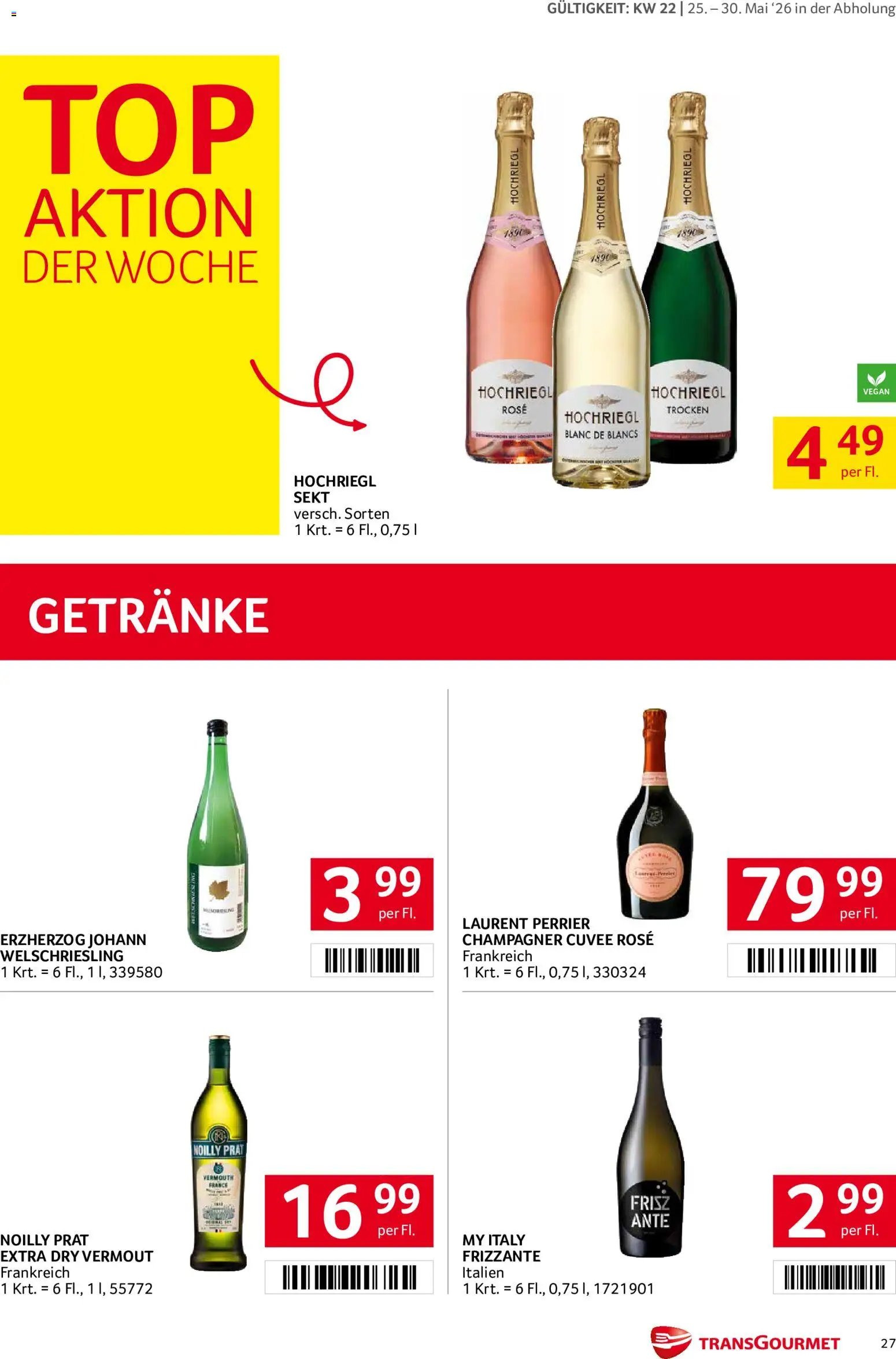 Transgourmet Flugblatt