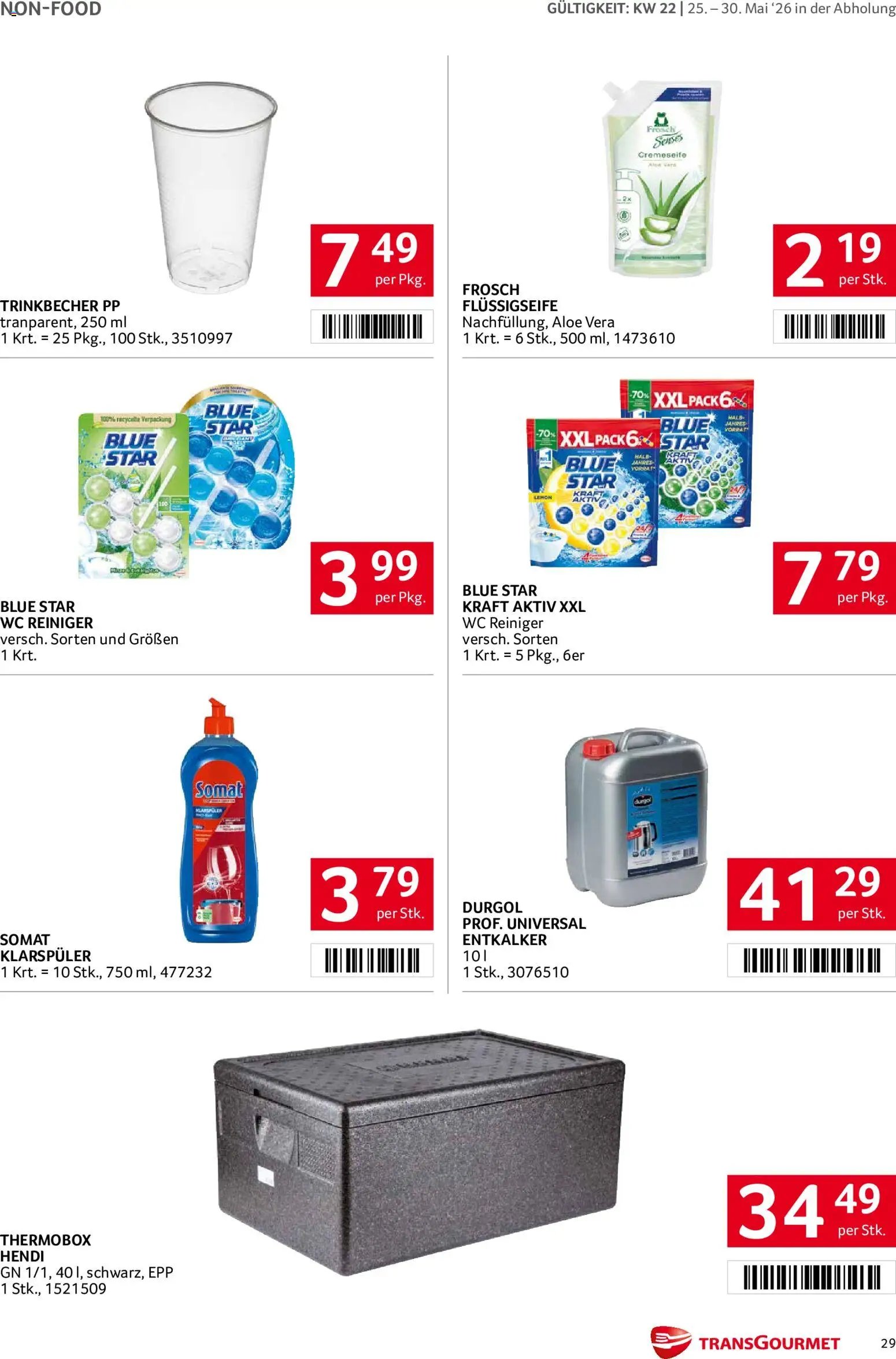 Transgourmet Flugblatt