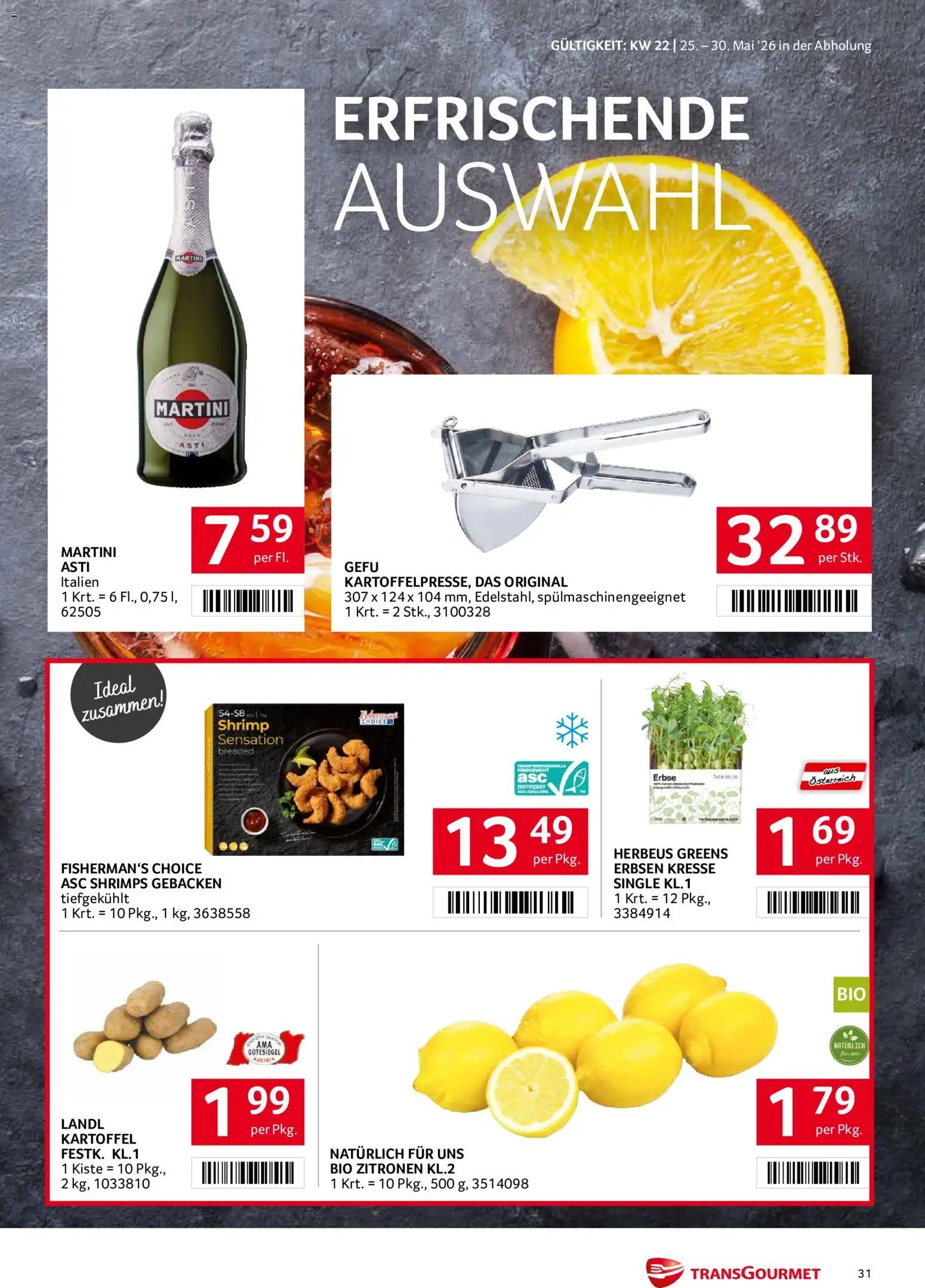 Transgourmet Flugblatt