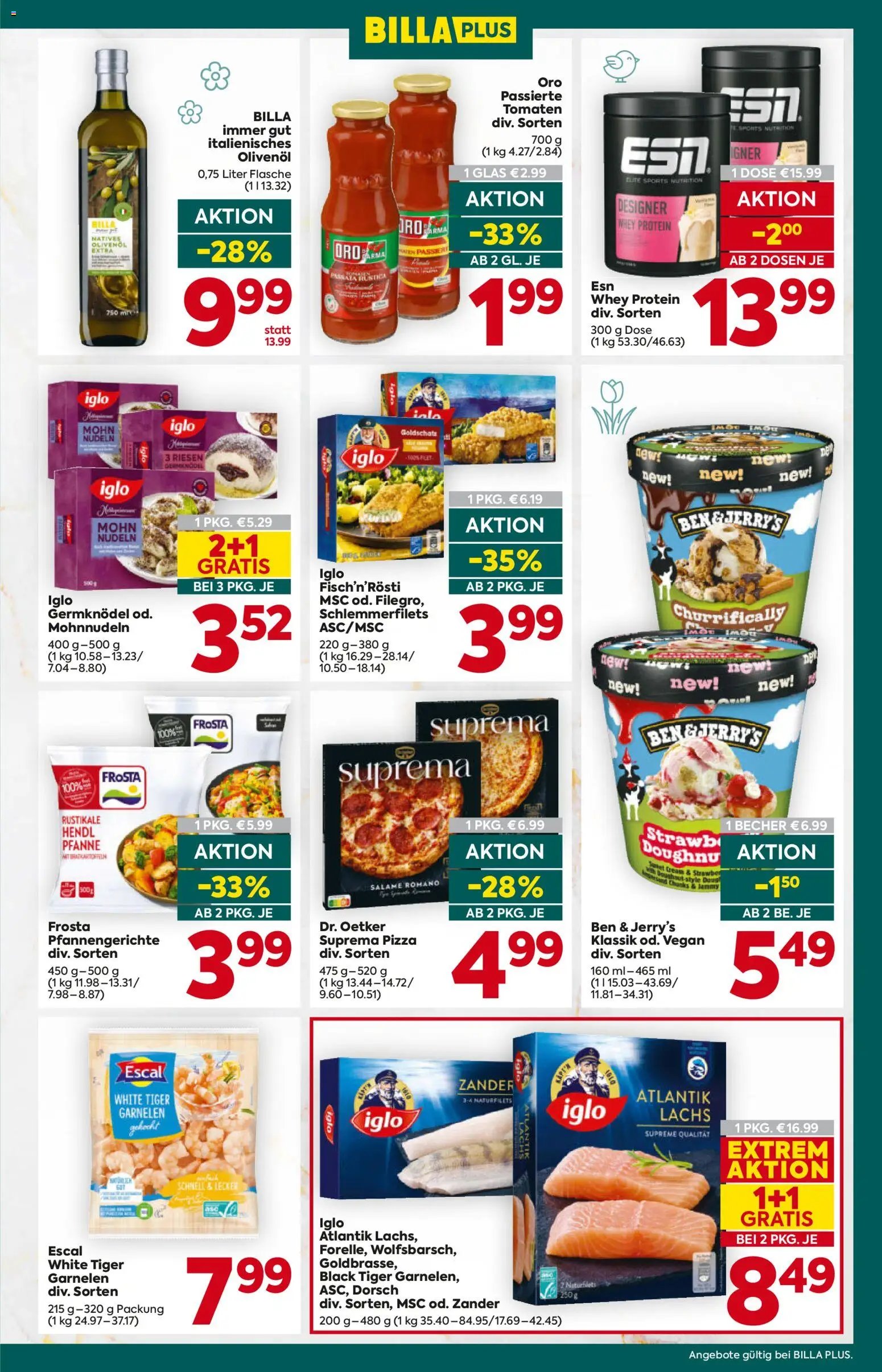 Billa Plus Flugblatt