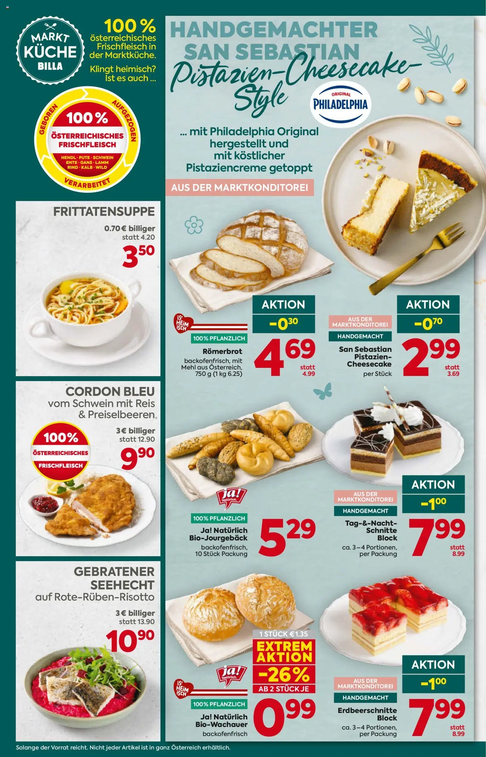 Billa Plus Flugblatt