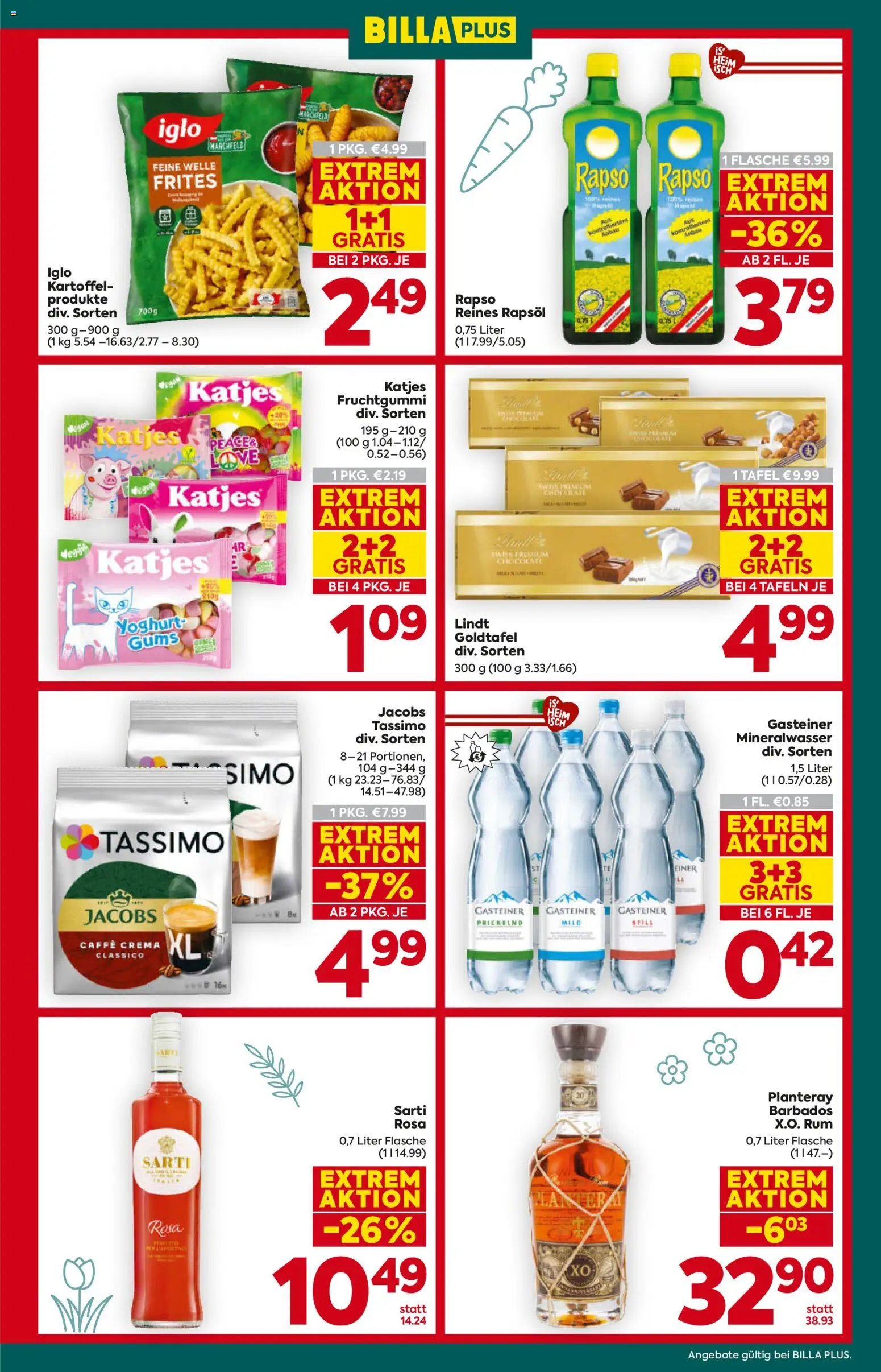 Billa Plus Flugblatt