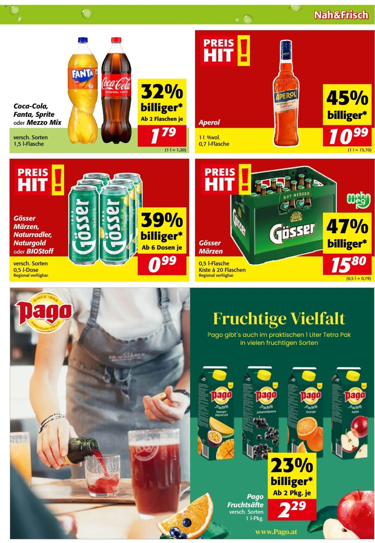 Nah und Frisch Flugblatt