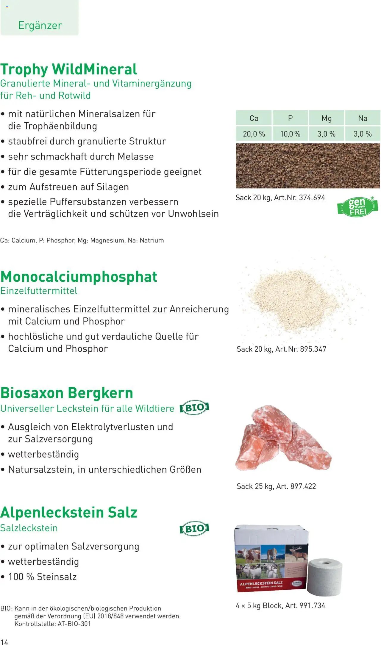 Lagerhaus TROPHY  WILDFUTTER