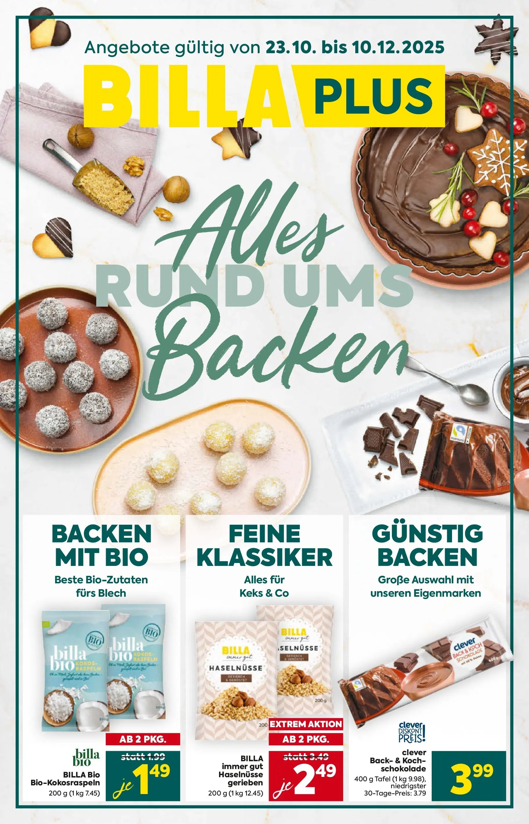 Billa Plus - Alles Rund Ums  Backen