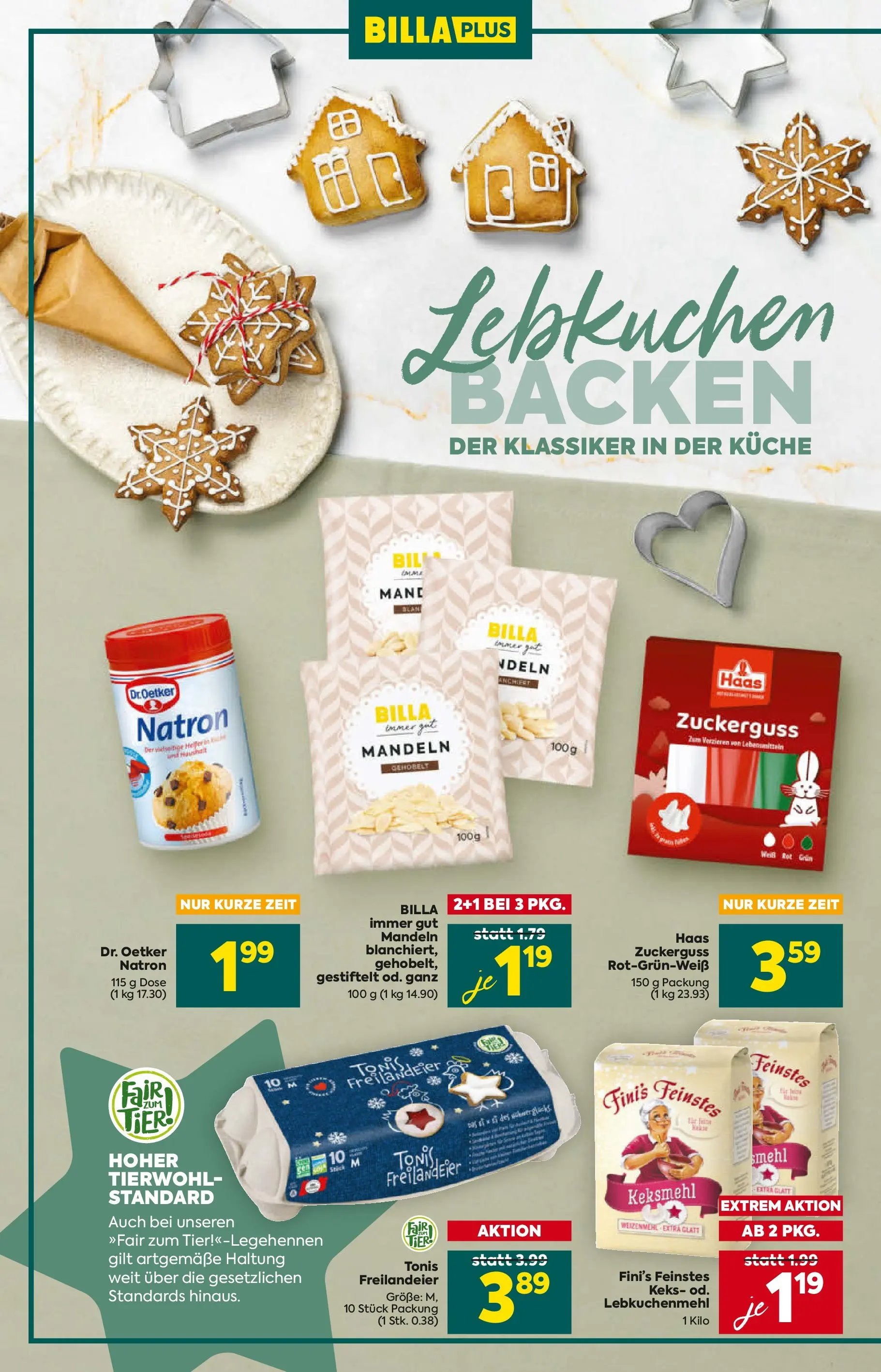 Billa Plus - Alles Rund Ums  Backen