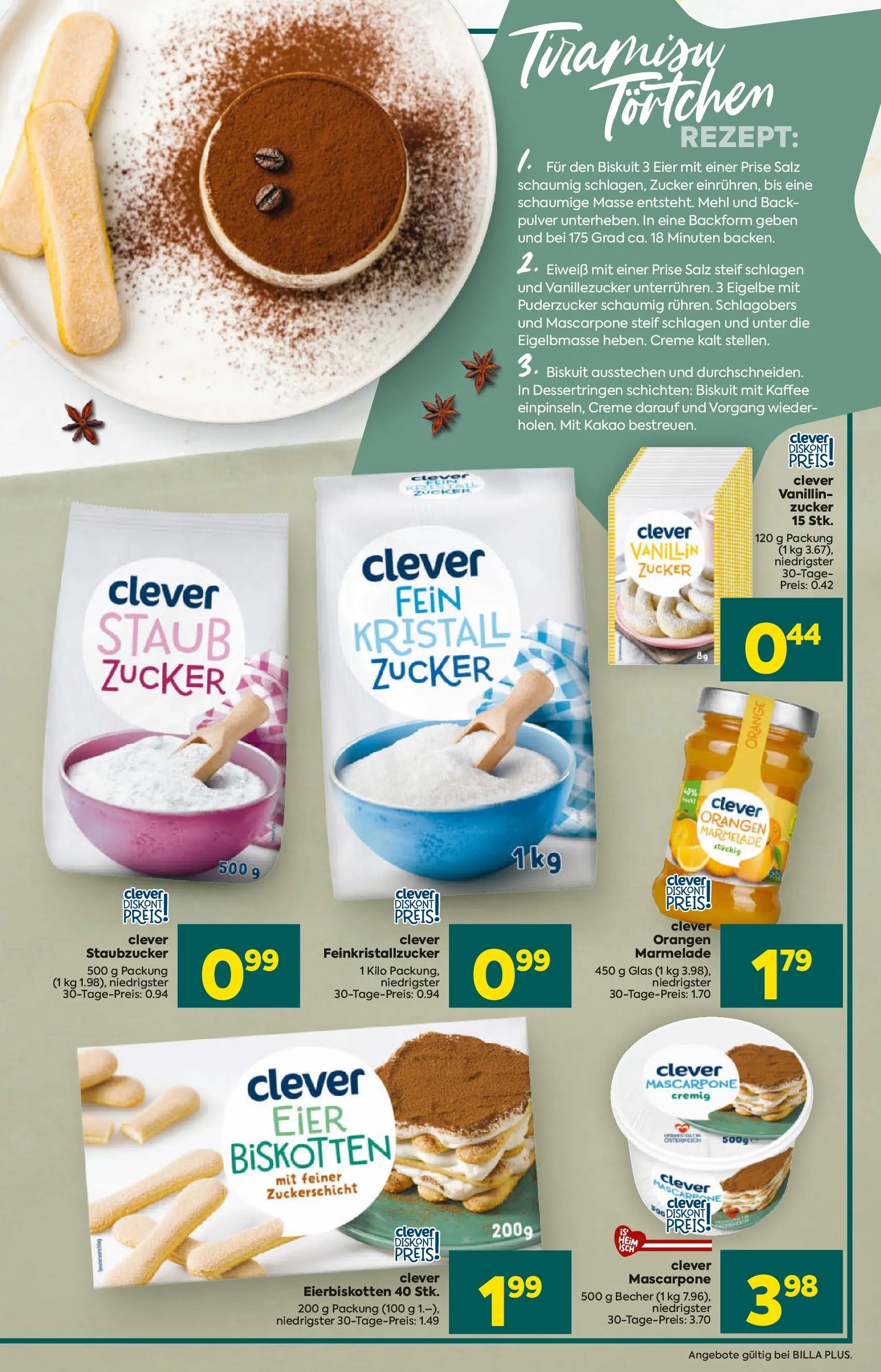 Billa Plus - Alles Rund Ums  Backen