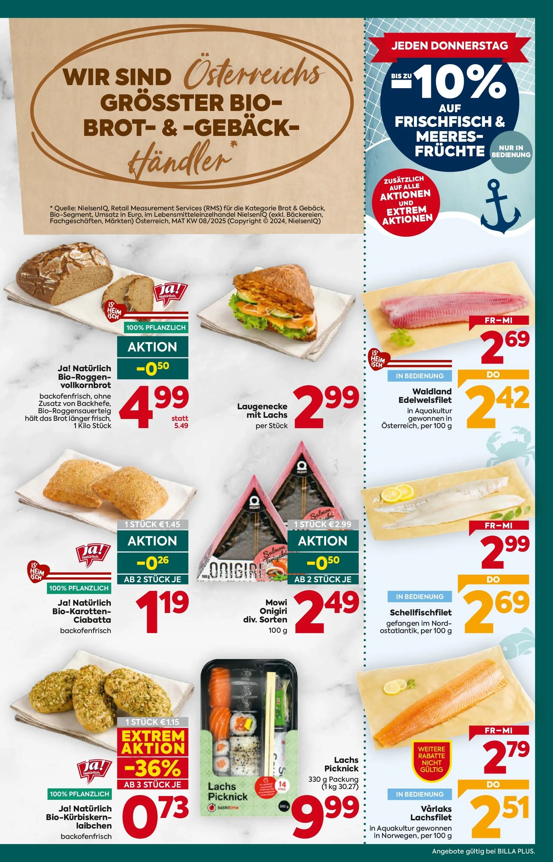 Billa Plus Flugblatt - Burgenland