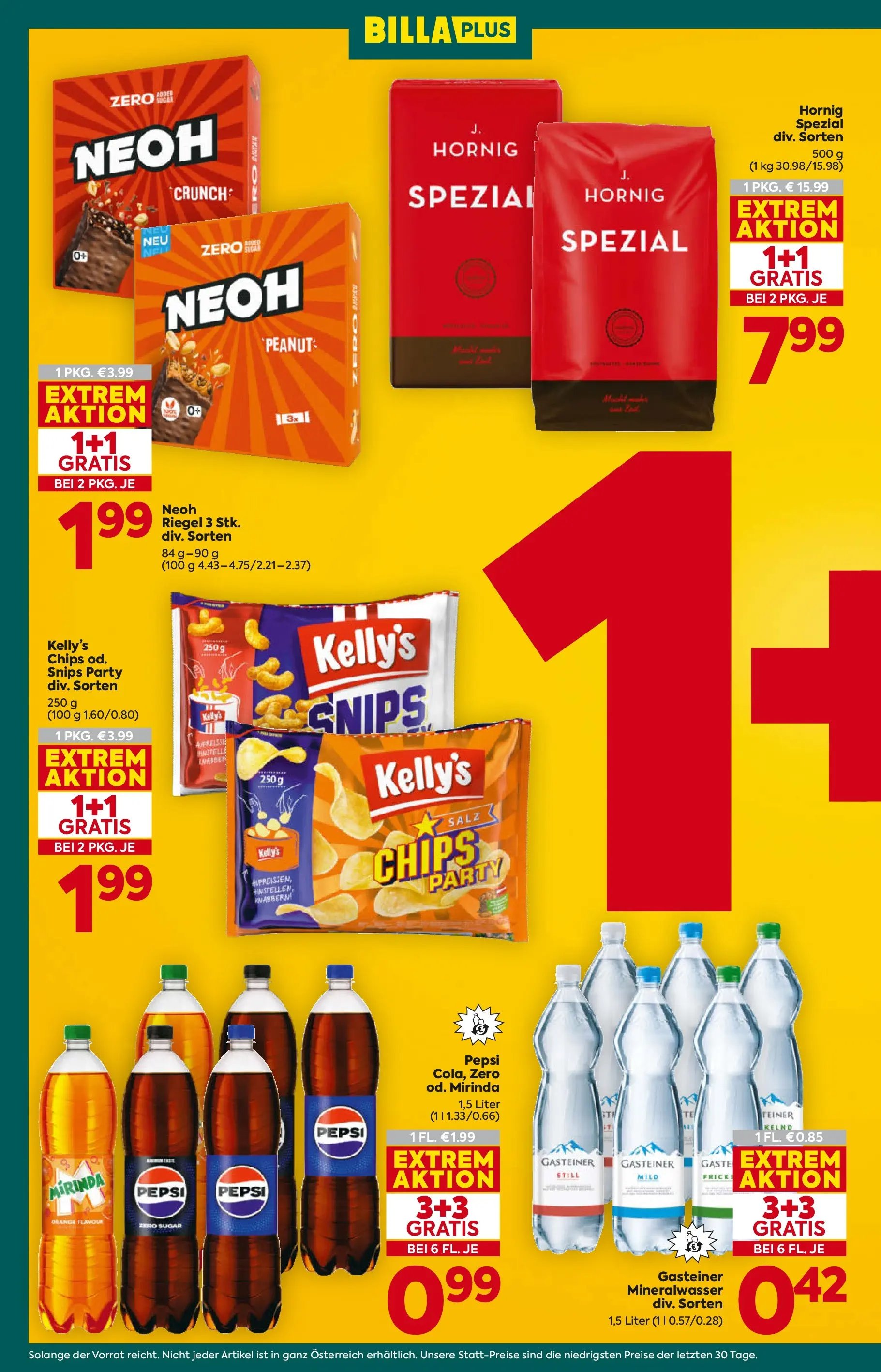 Billa Plus Flugblatt - Burgenland