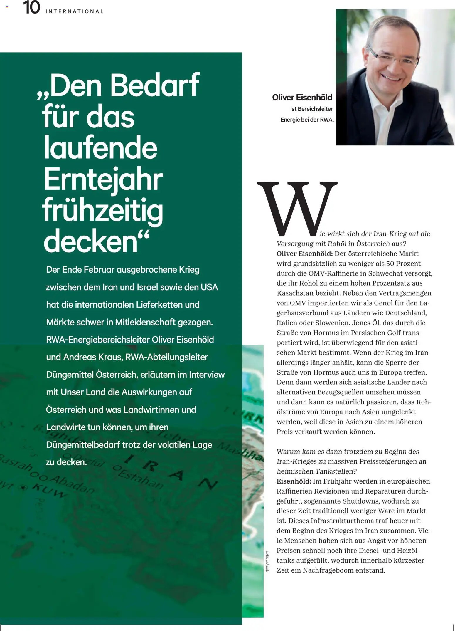 Lagerhaus Unser Land Mai 2025