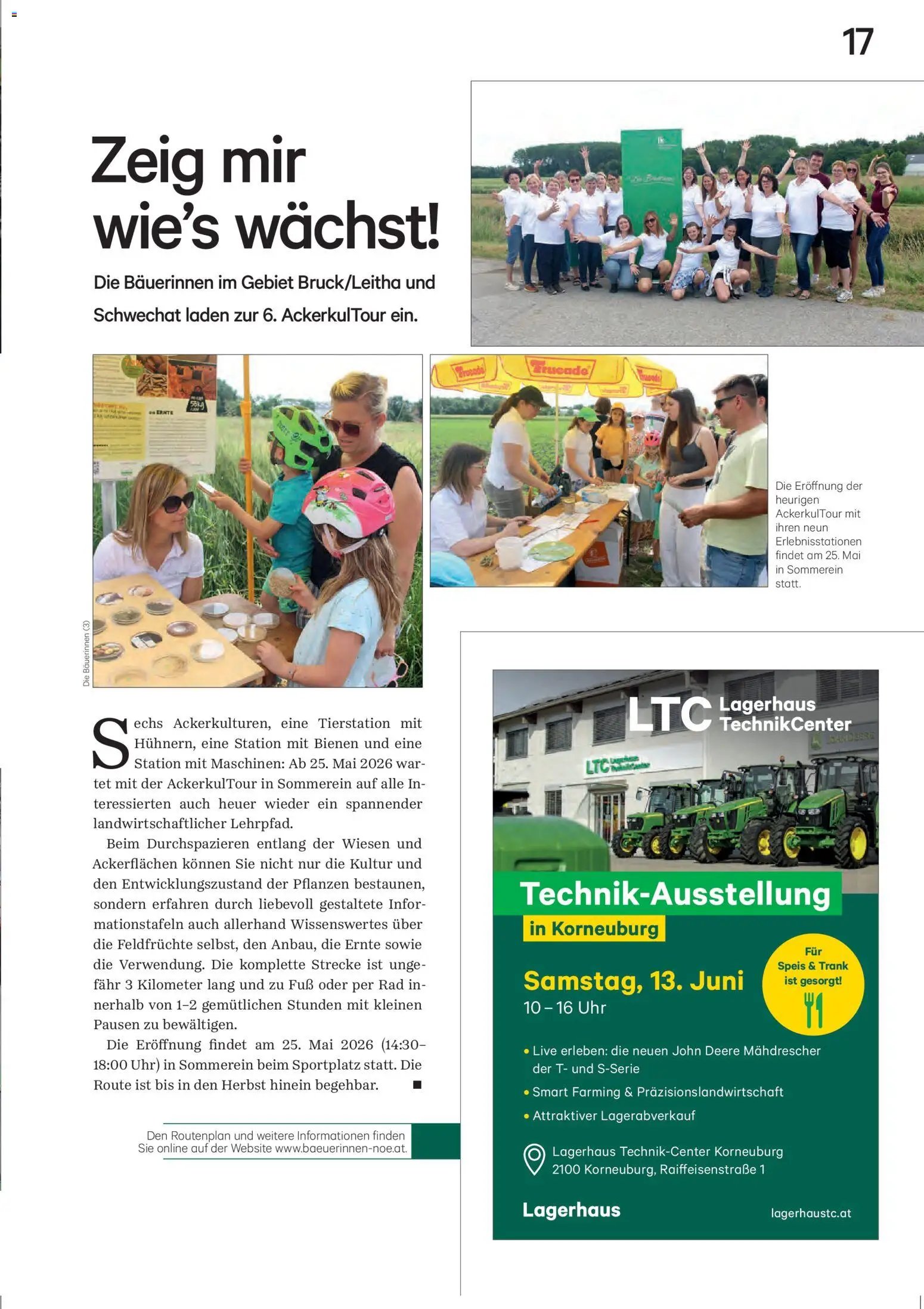 Lagerhaus Unser Land Mai 2025